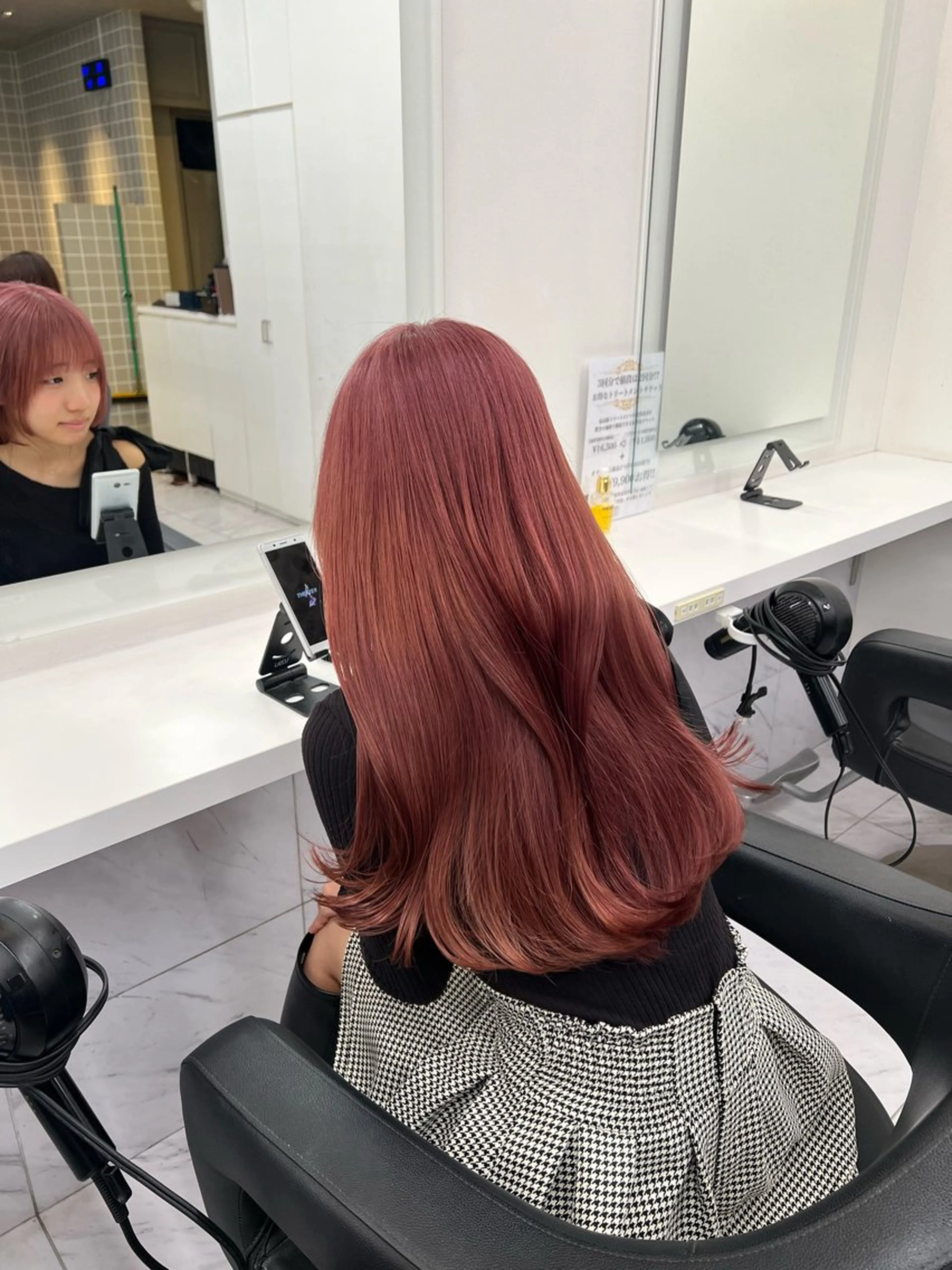 ロング カラー カット ヘアカラー 韓国レイヤーカット /REIのヘアスタイル