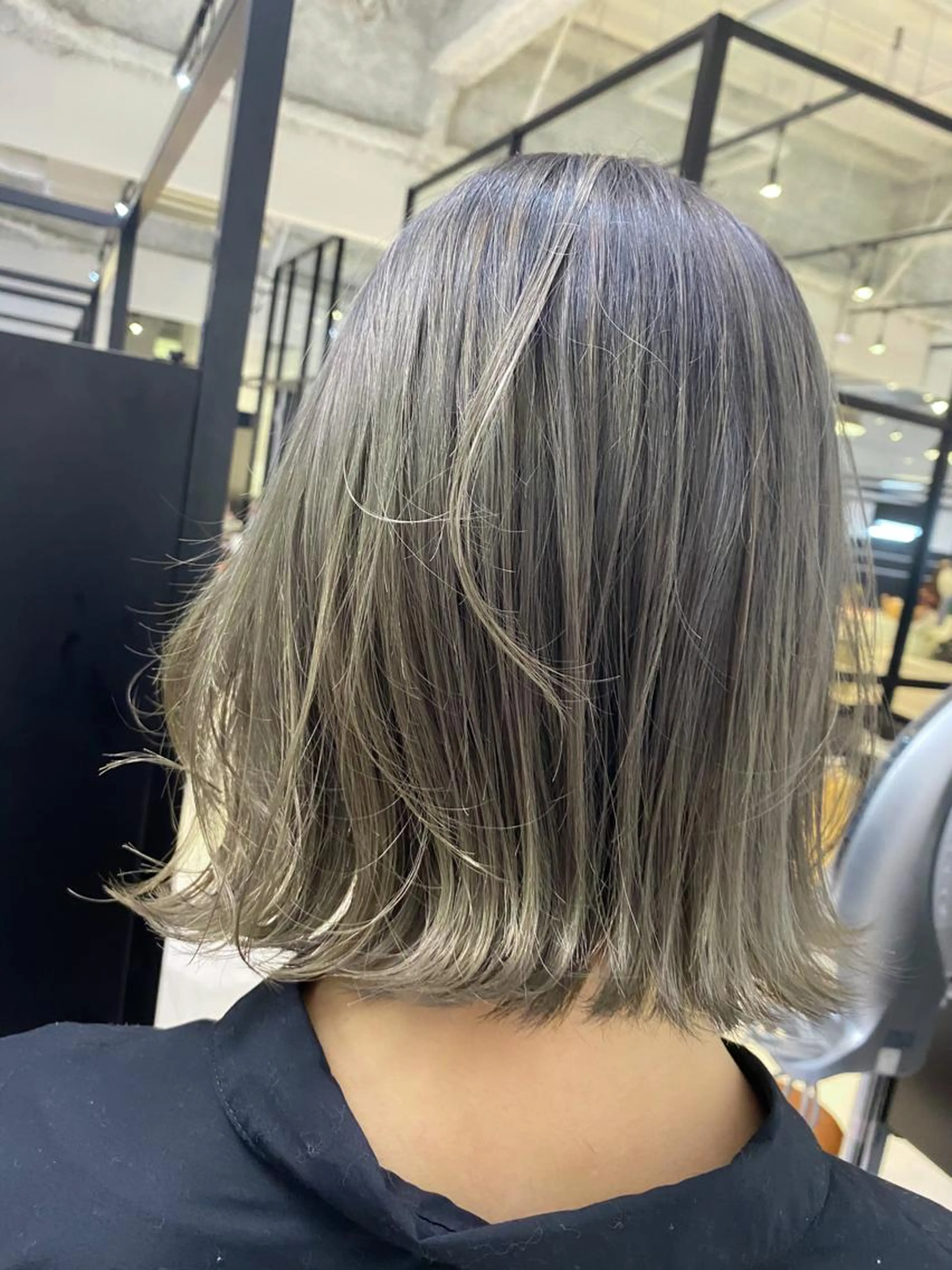 黒染めも🆗似合わせカット+似合わせカラー+aujuaヘアパックの写真