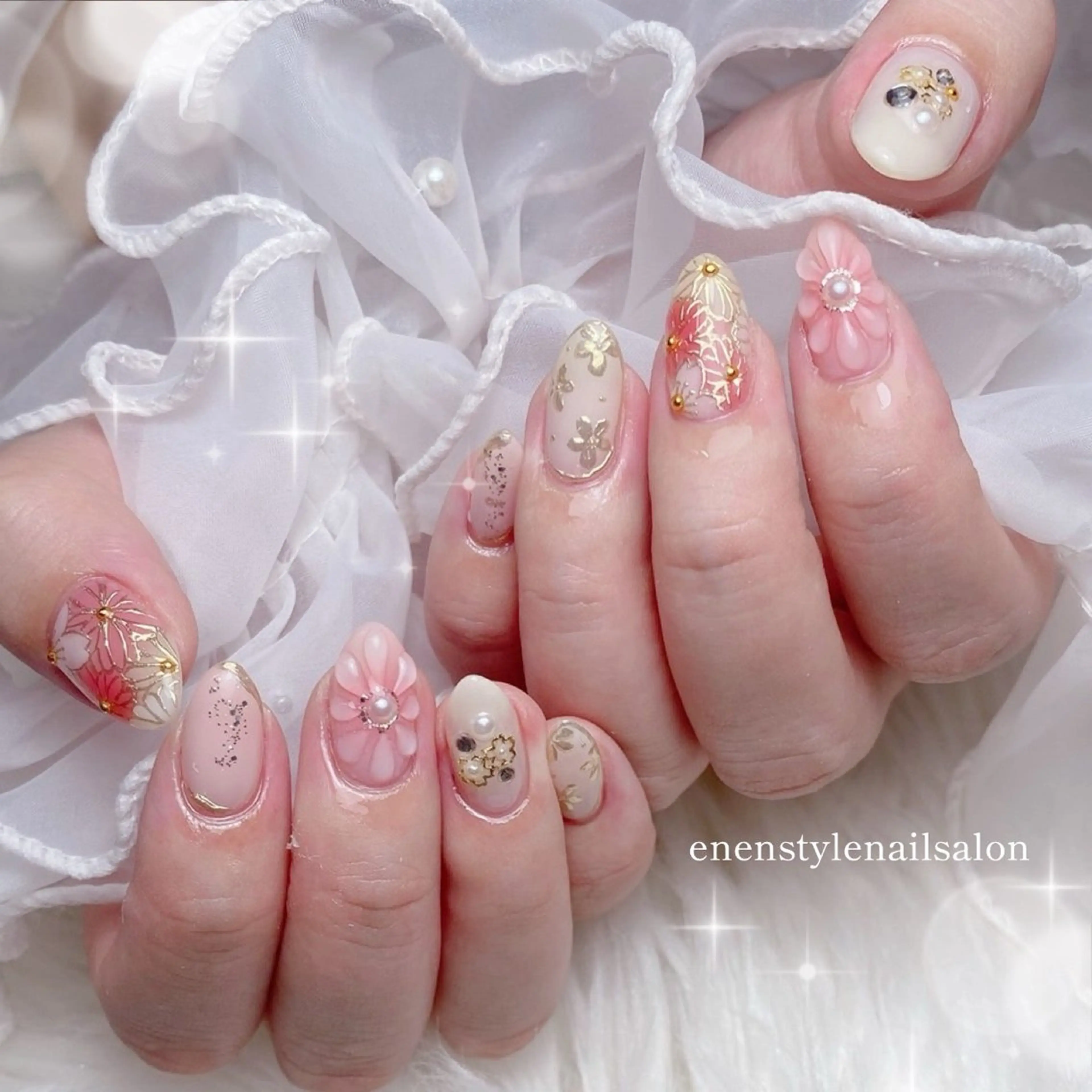 ネイル ハンドネイル 👑enen style👑のネイルデザイン