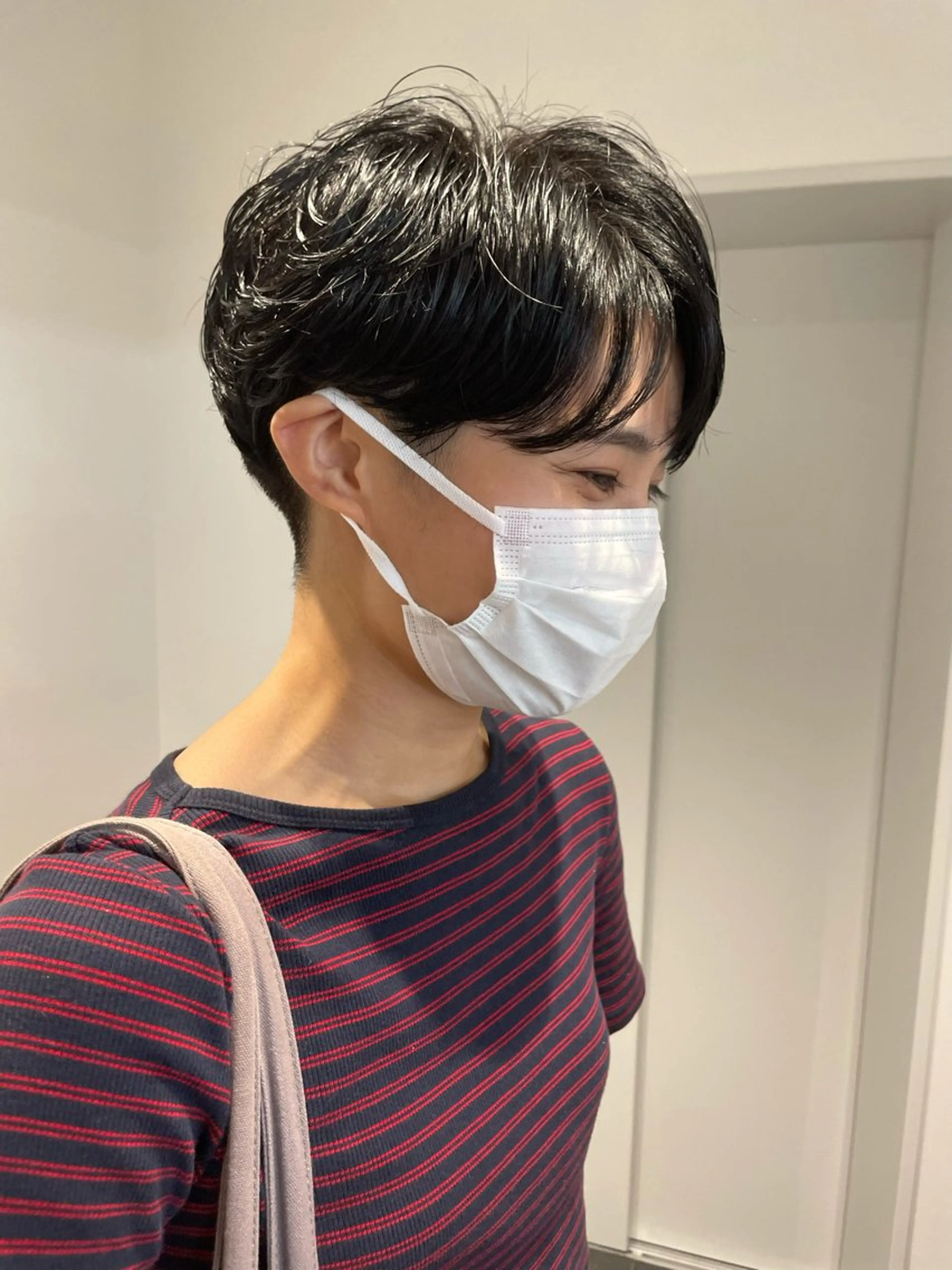 ショート ボブ レイヤーカット ショートヘア 縮毛矯正 ウルフカット ショート/ボブ/ パーマ/井上のヘアスタイル