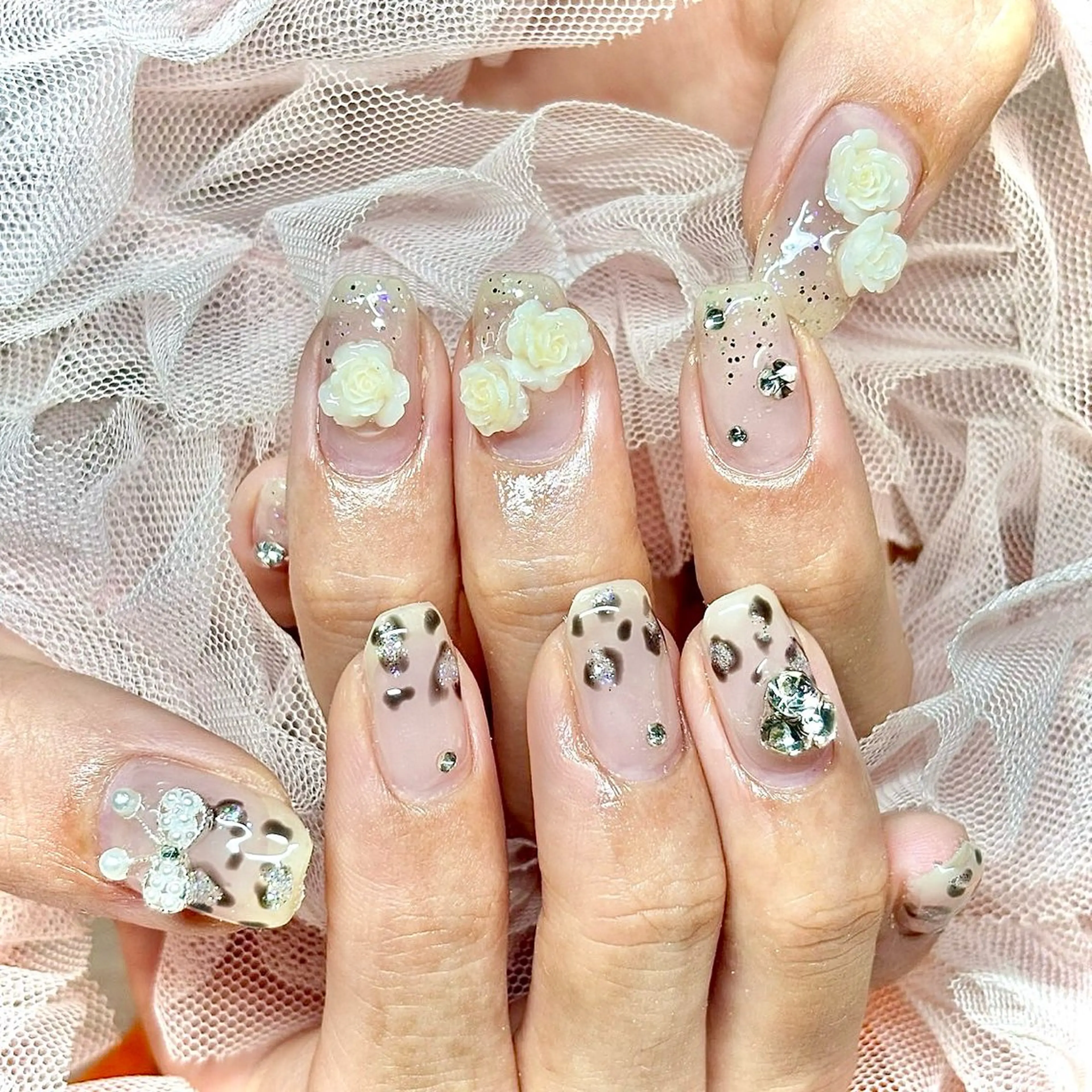 ネイル フットネイル 韓国ネイル ワンホンネイル miminon 自宅ネイルサロンのネイルデザイン