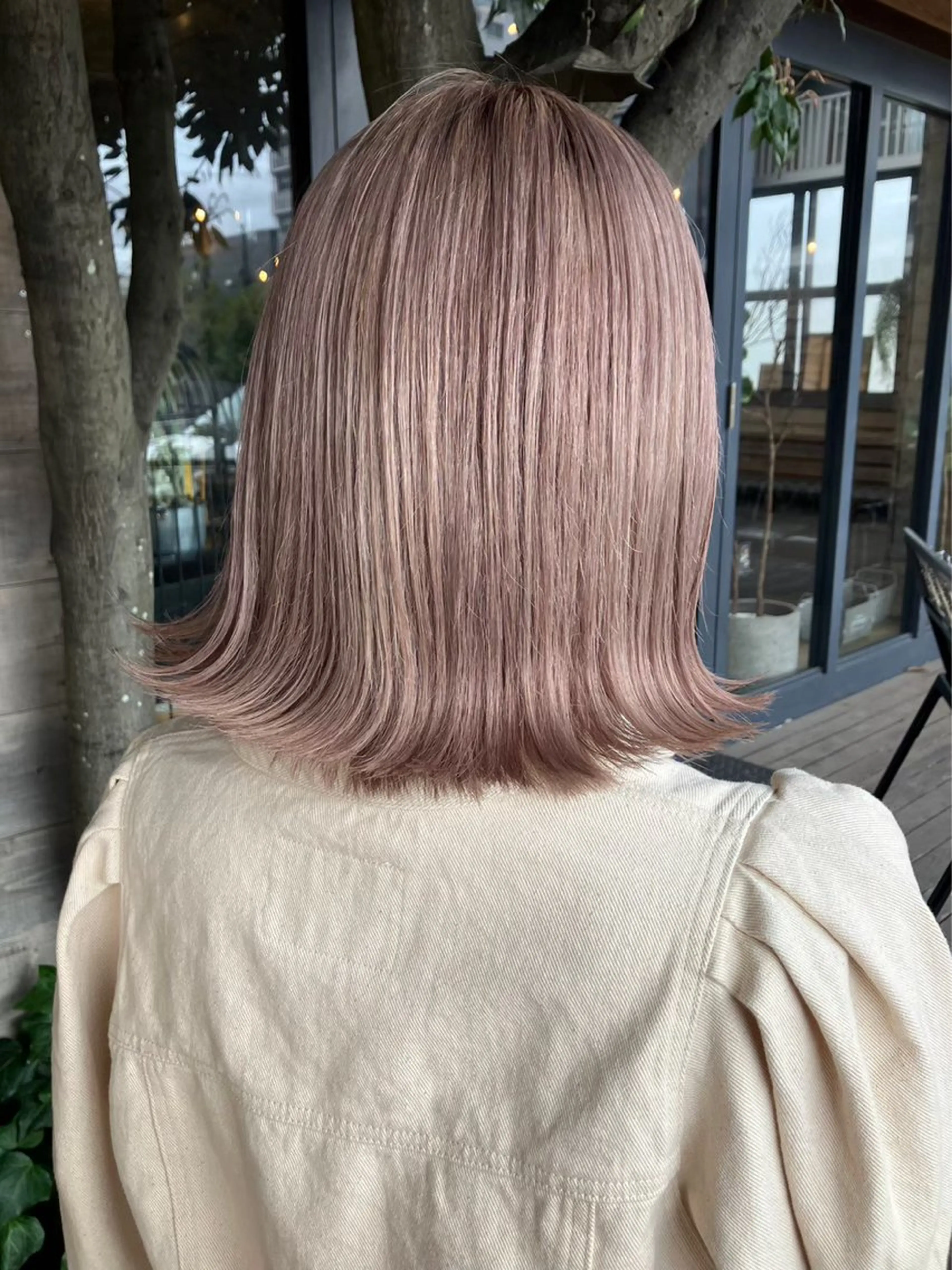 ミディアム カラー ヘアカラー 赤み消しカラー 🩵かりんのヘアスタイル