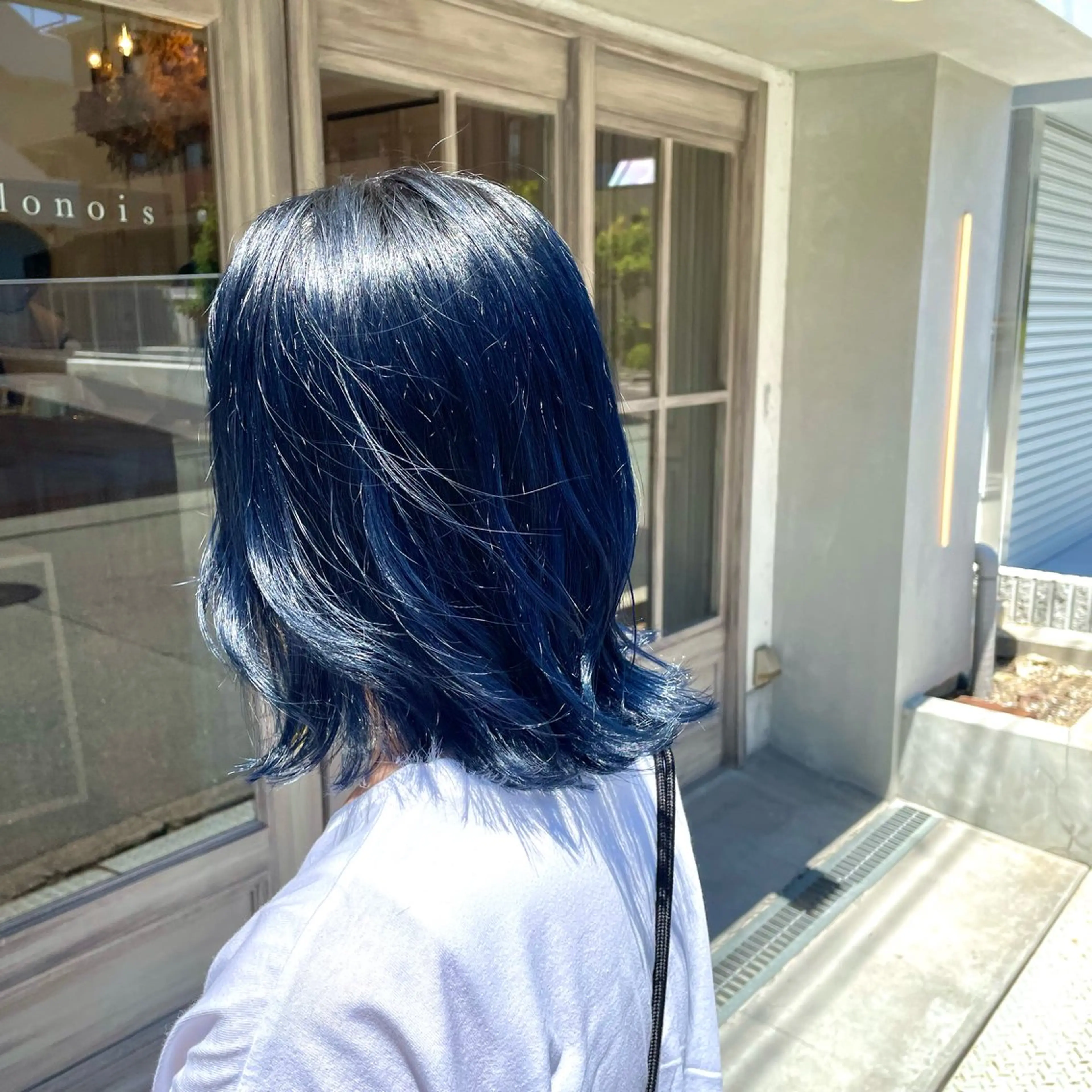 ミディアム 【脱白髪染め】【髪質 改善】仲井槙一のヘアスタイル