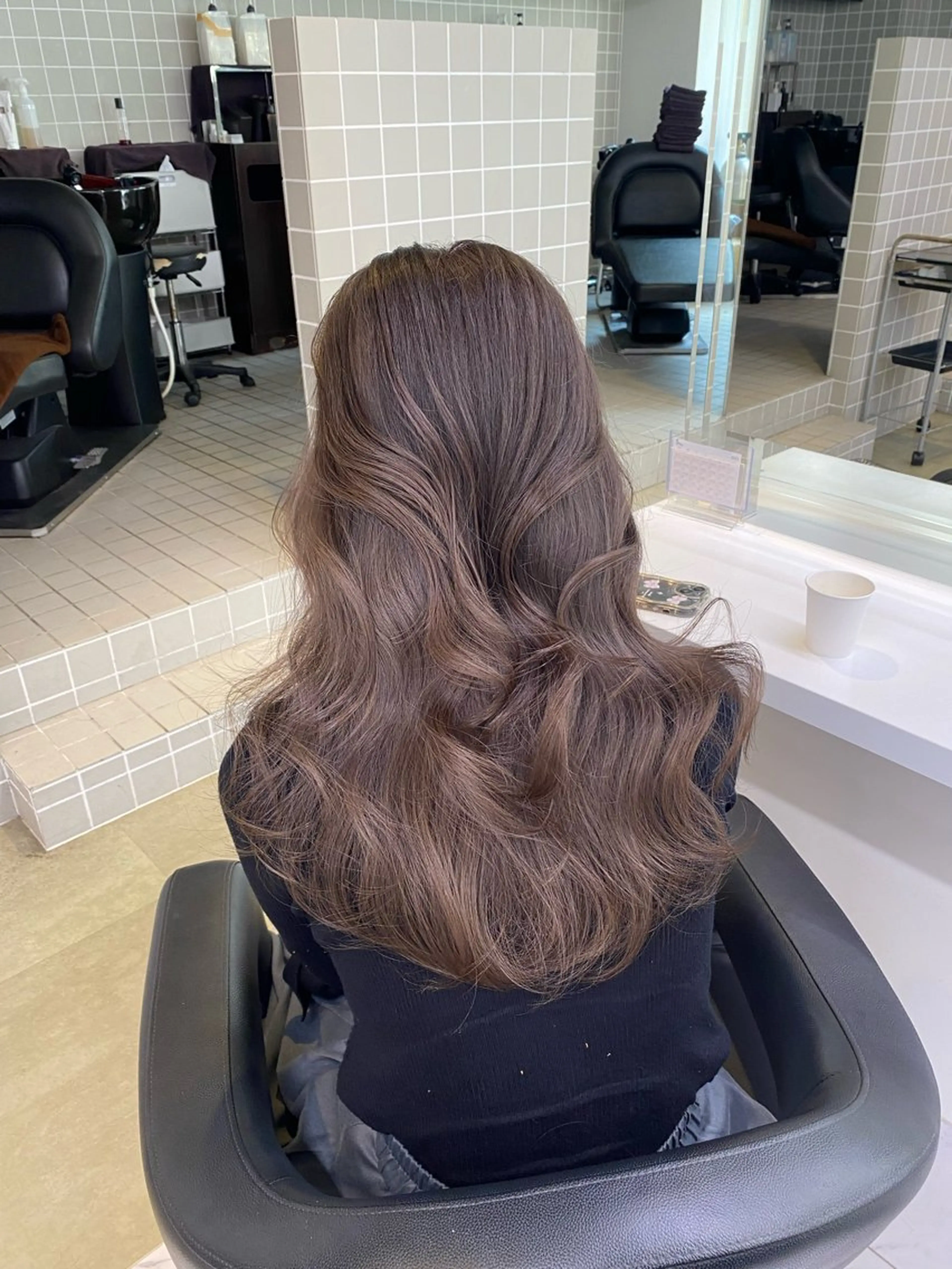 ロング カラー カット ヘアカラー パーマ ヘアセット 🔷似合わせのプロ KUMA🔷のヘアスタイル