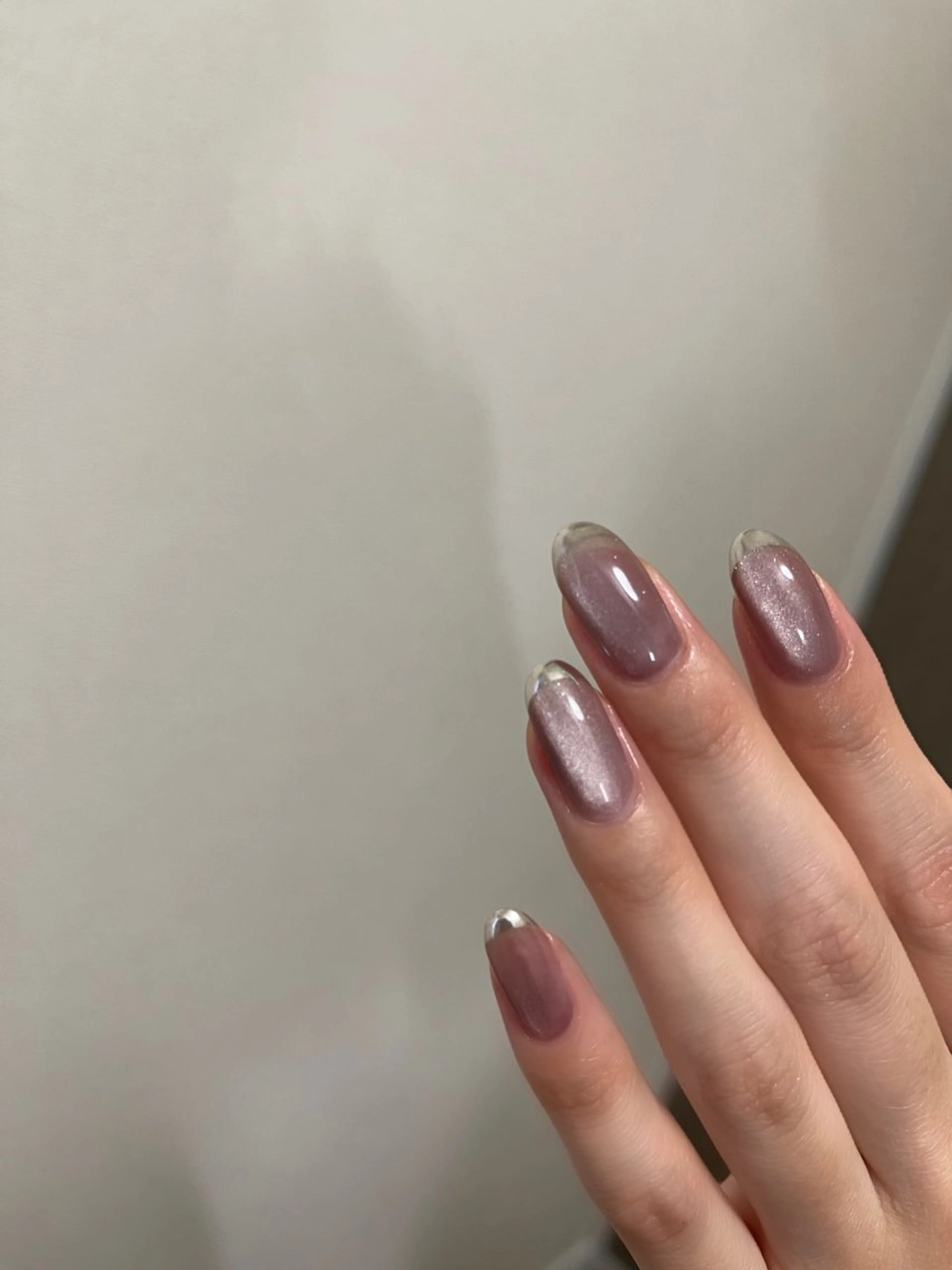 ネイル フレンチネイル マグネットネイル ミラーネイル ハンドネイル フットネイル Utopia nail_のネイルデザイン