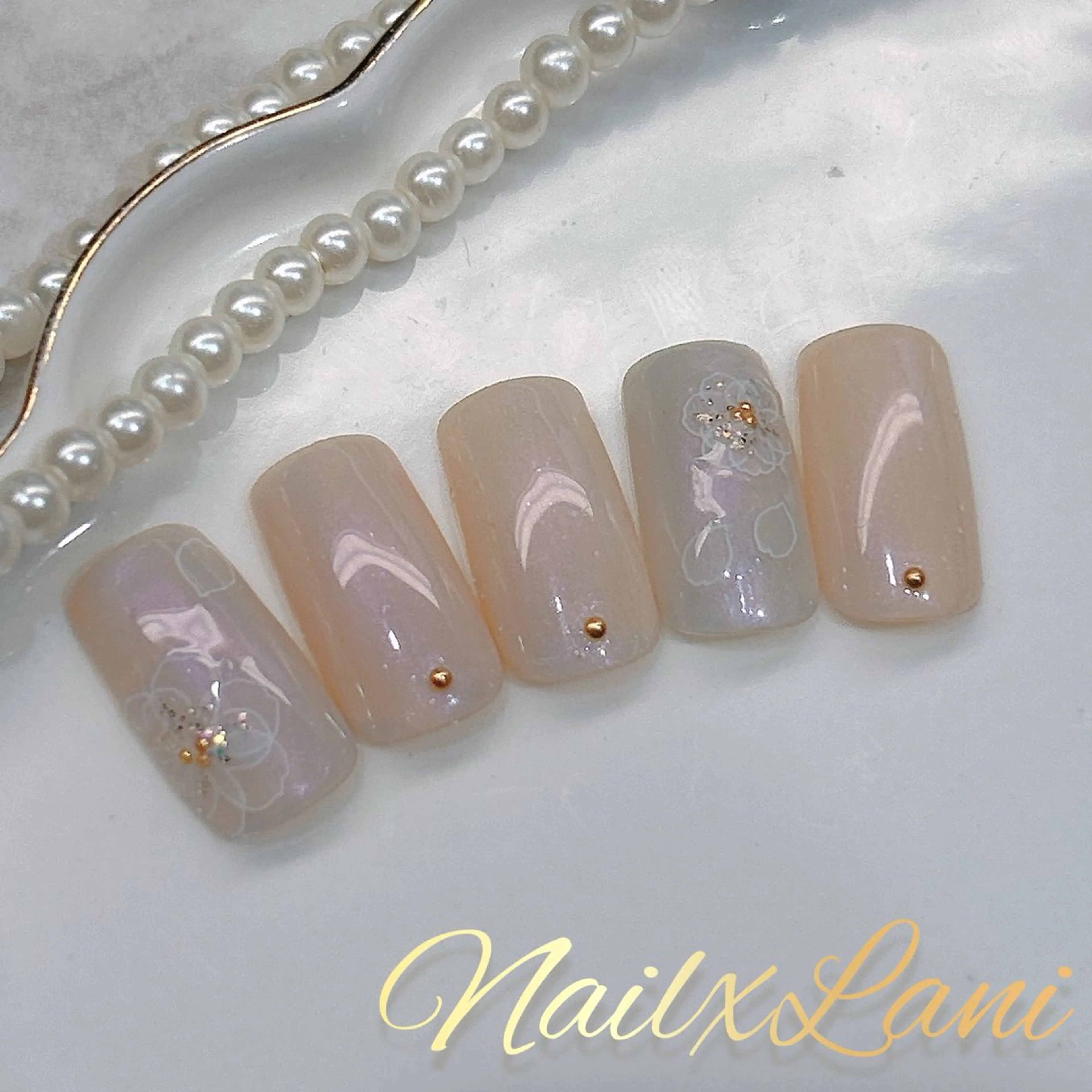 ネイル フットネイル ジェルネイル マグネットネイル パラジェル 練馬駅近ネイルラニ 不細工爪90分で美爪のネイルデザイン