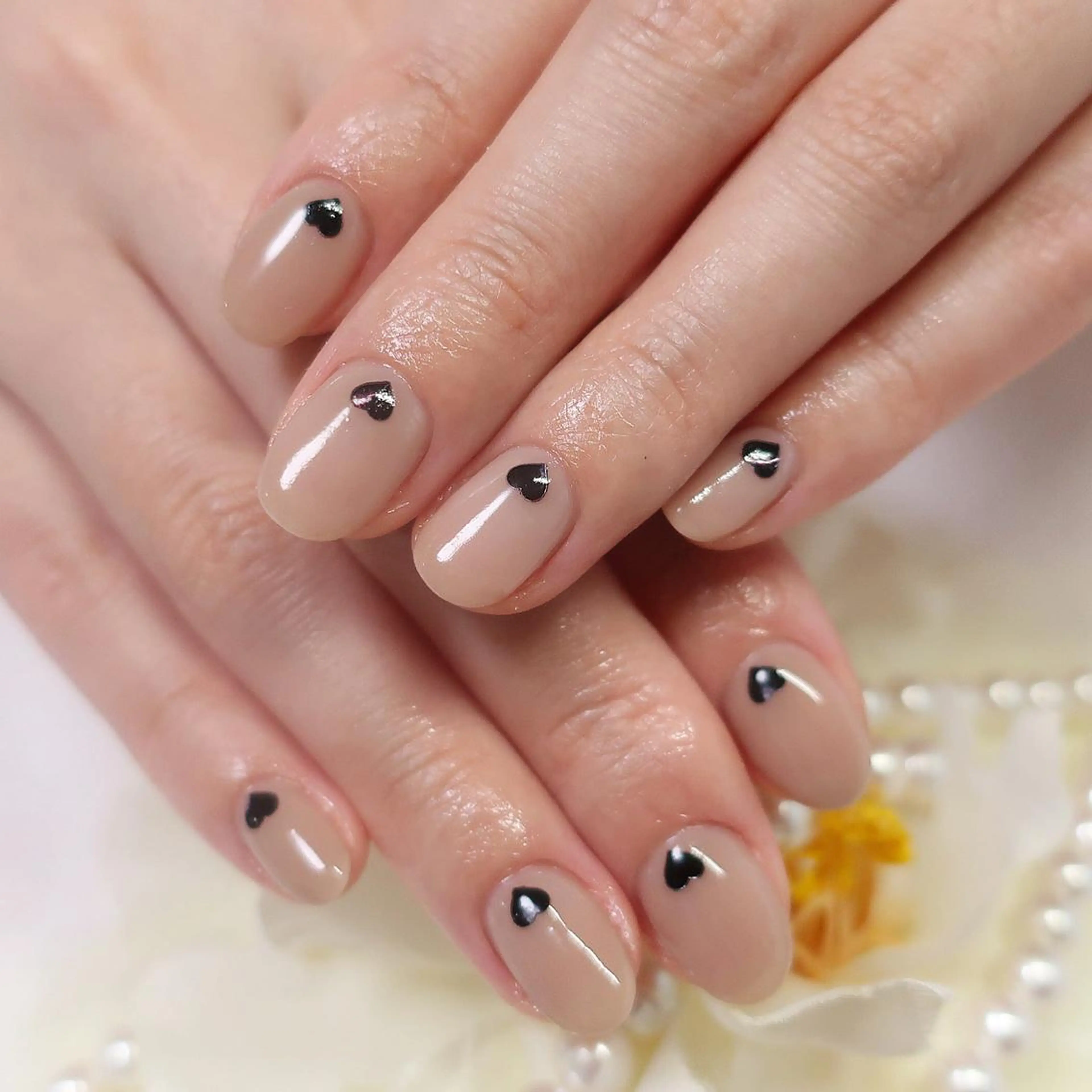 ネイル ワンカラーネイル つきかわ ともみのネイルデザイン