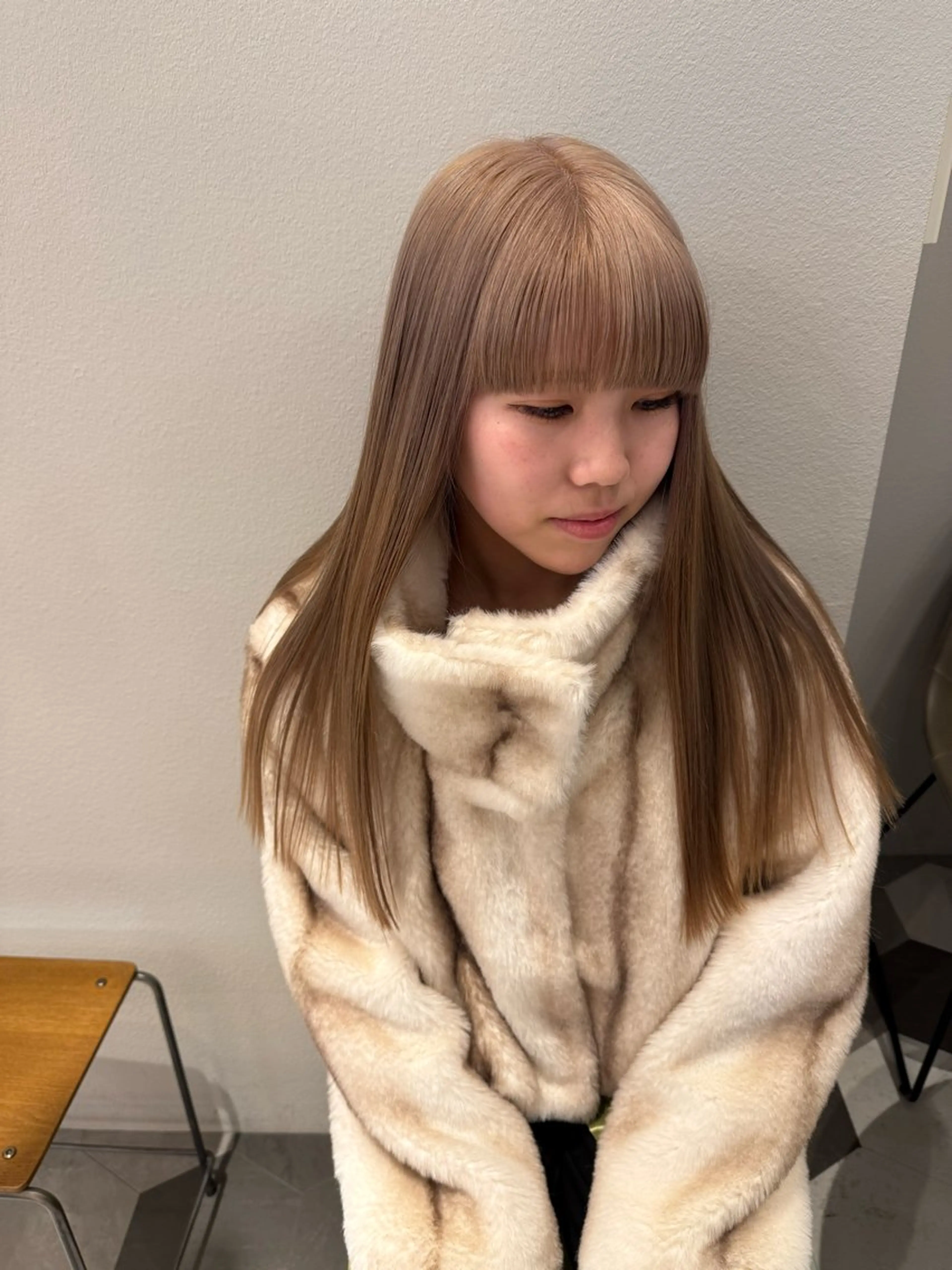 ロング カラー ヘアカラー トリートメント ブリーチ/アレンジ 天満/chihiroのヘアスタイル