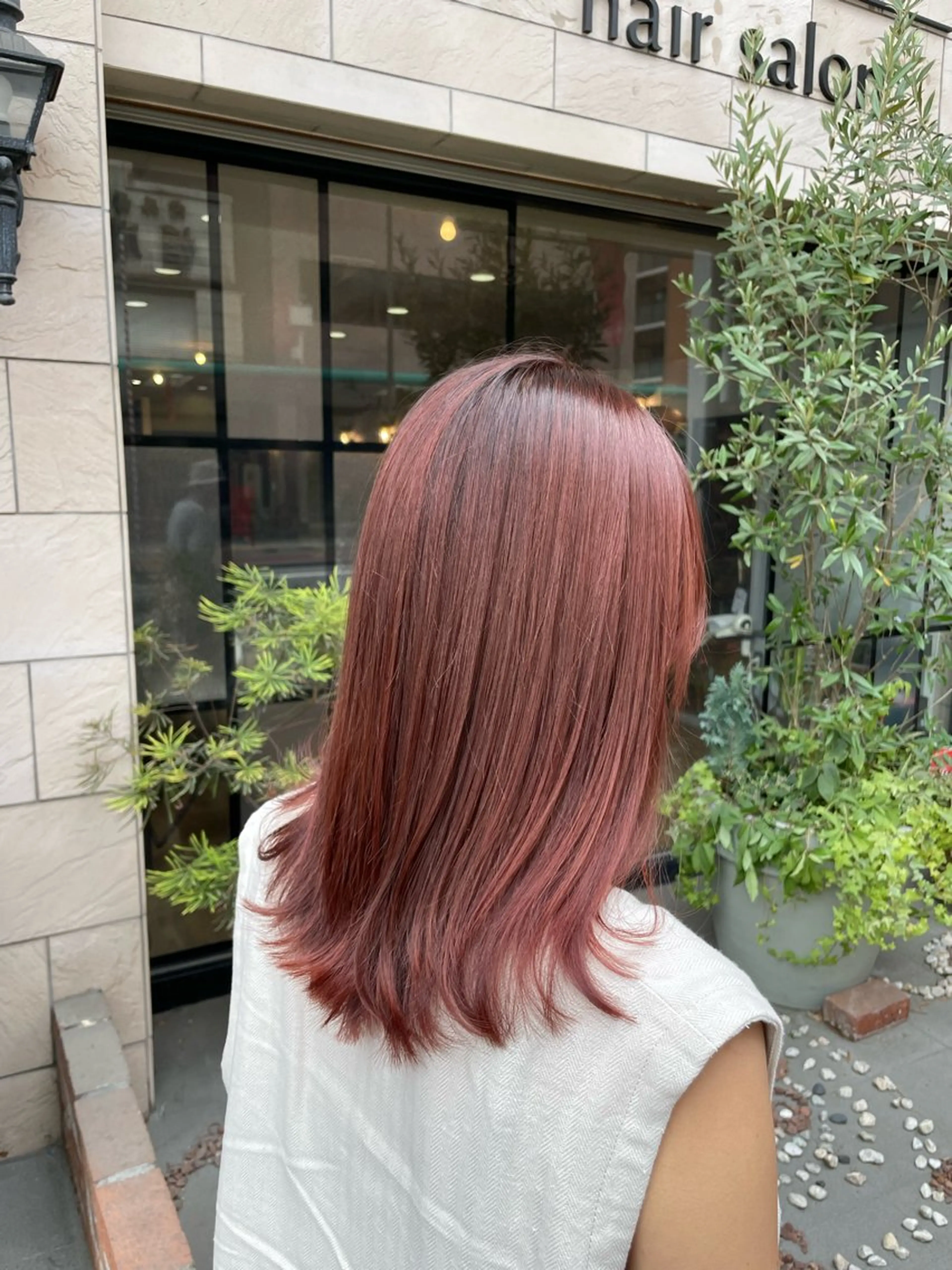 ミディアム ヘアカラー トリートメント SHIAN八王子 🇫🇷山本実穂のヘアスタイル