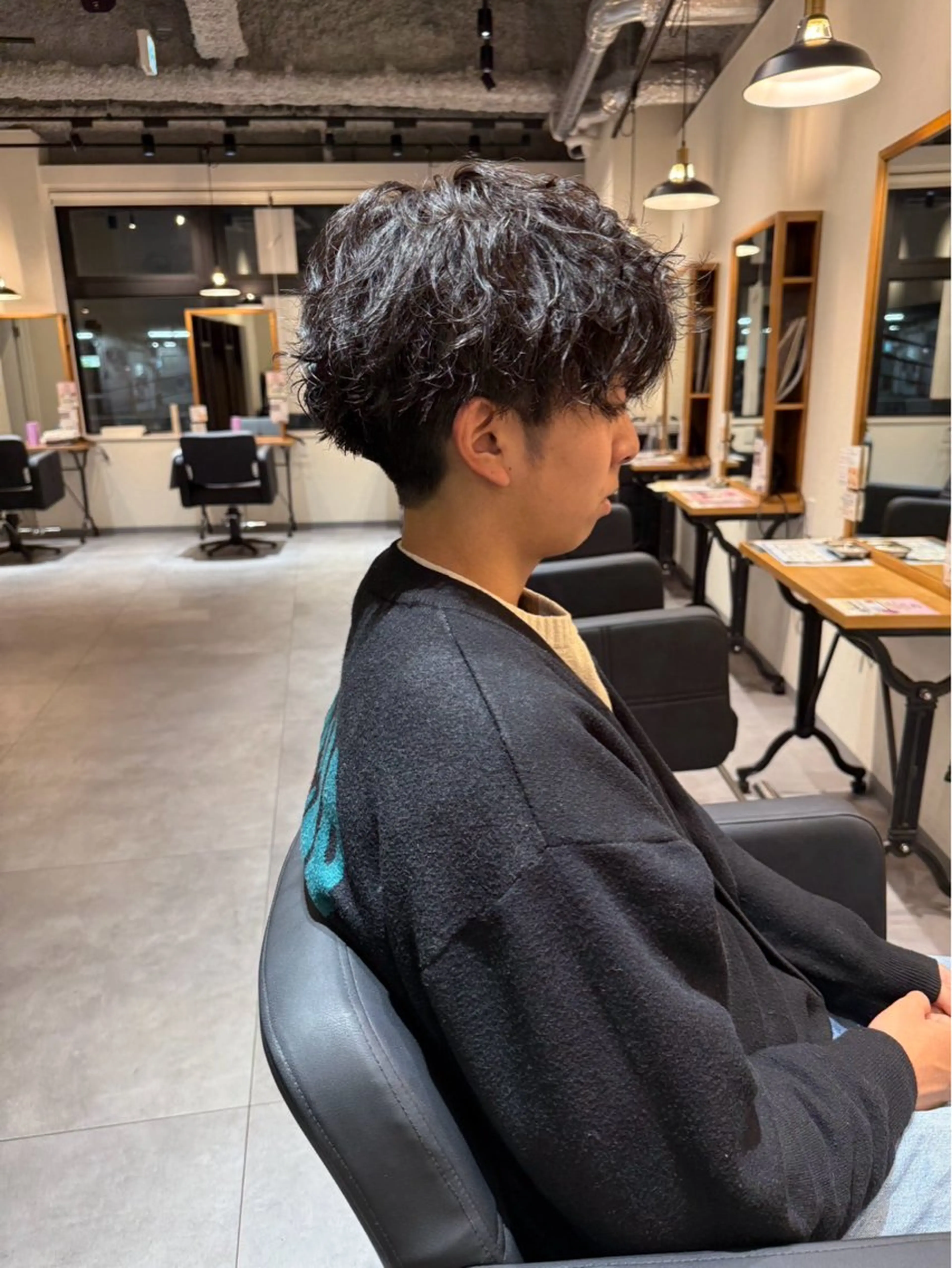 スパイラルパーマ（メンズ限定）の写真