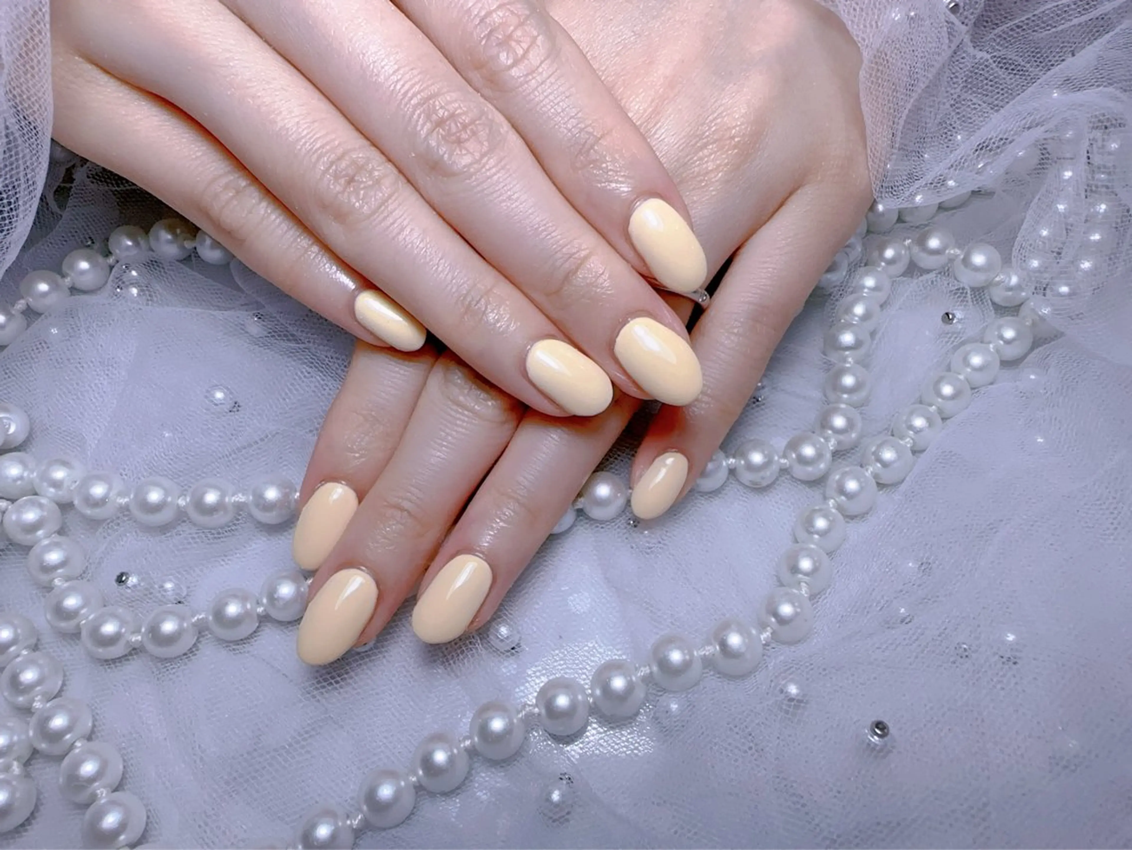 ネイル ワンカラーネイル You&Me Miyuのネイルデザイン