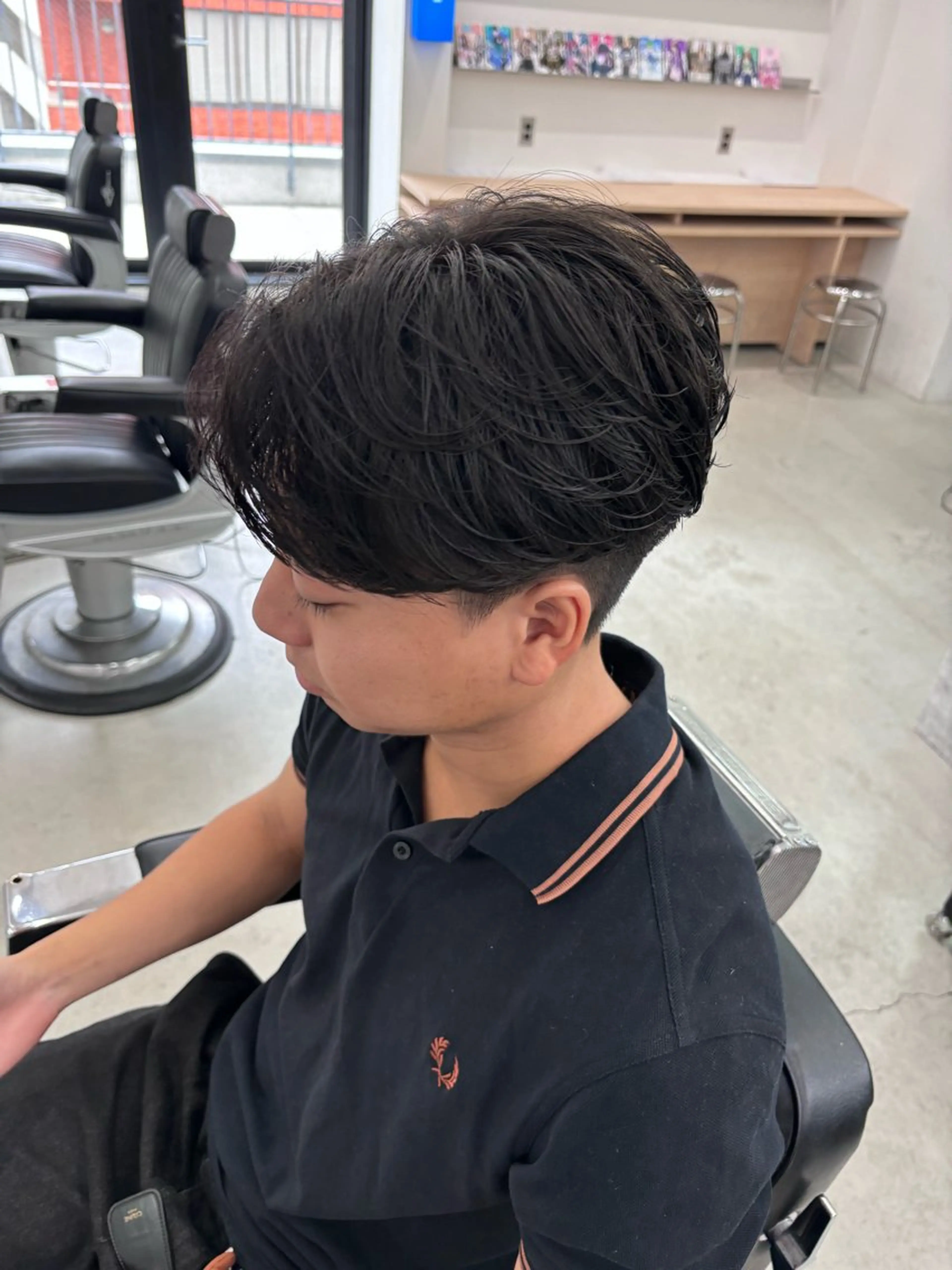 パーマ メンズ カット パーマ トリートメント 土岐 仁/メンズ専門 パーマ特化美容師🌀のヘアスタイル