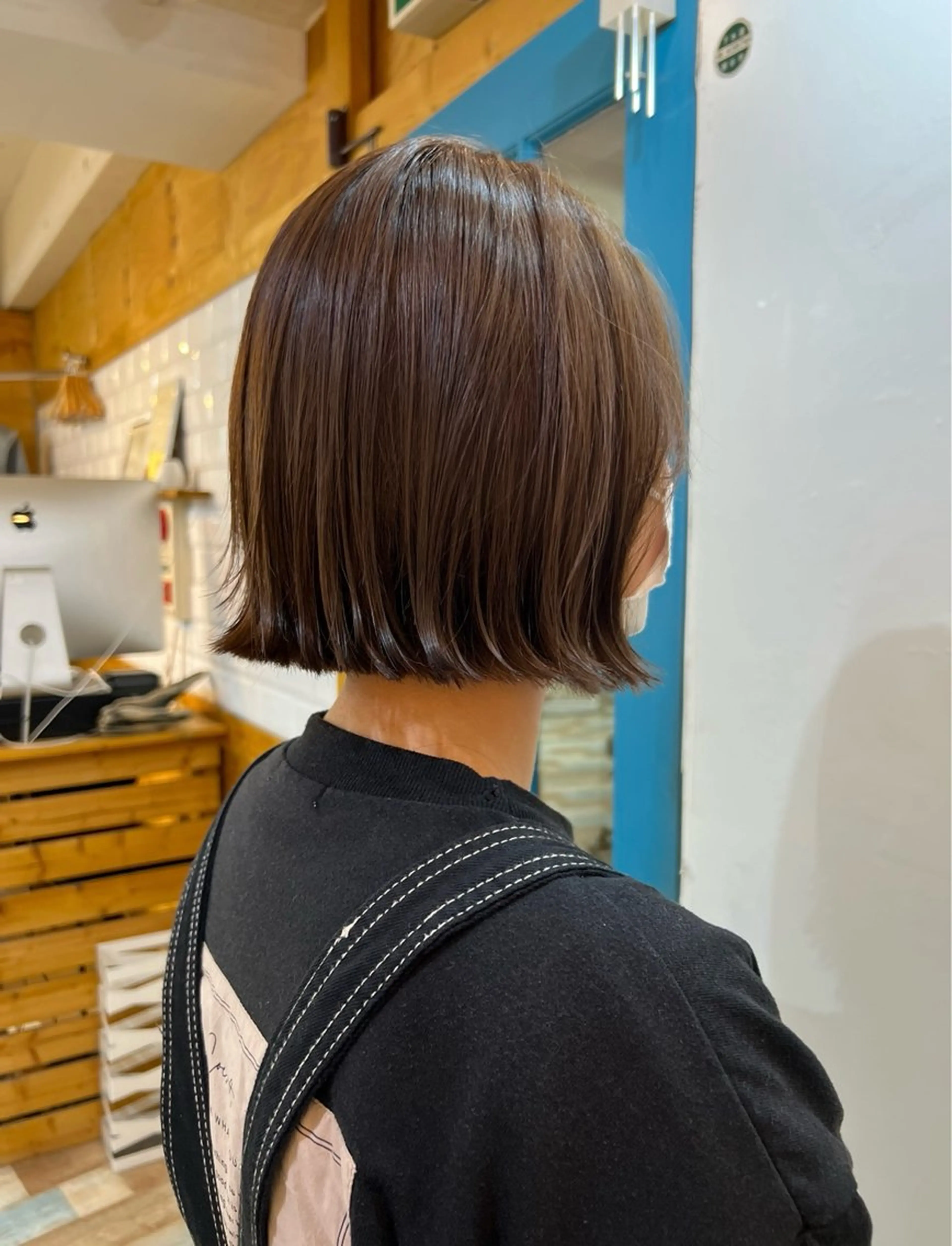 🍊カット＋カラー＋【チューニング(ボリュームダウン)】パーマ＋【潤い】トリートメントの写真