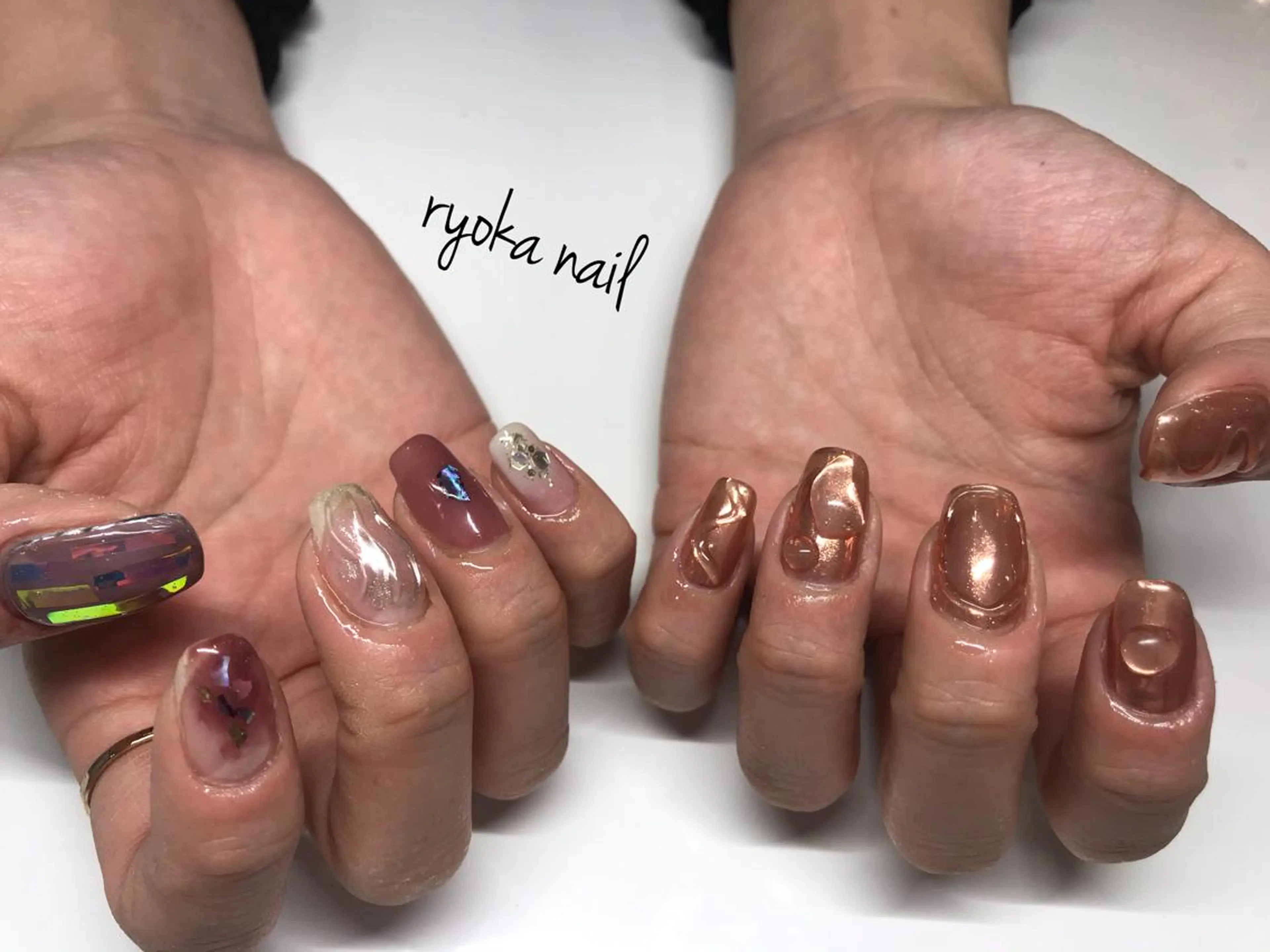 ネイル Twinklenail所属・ryoka nailのネイルデザイン