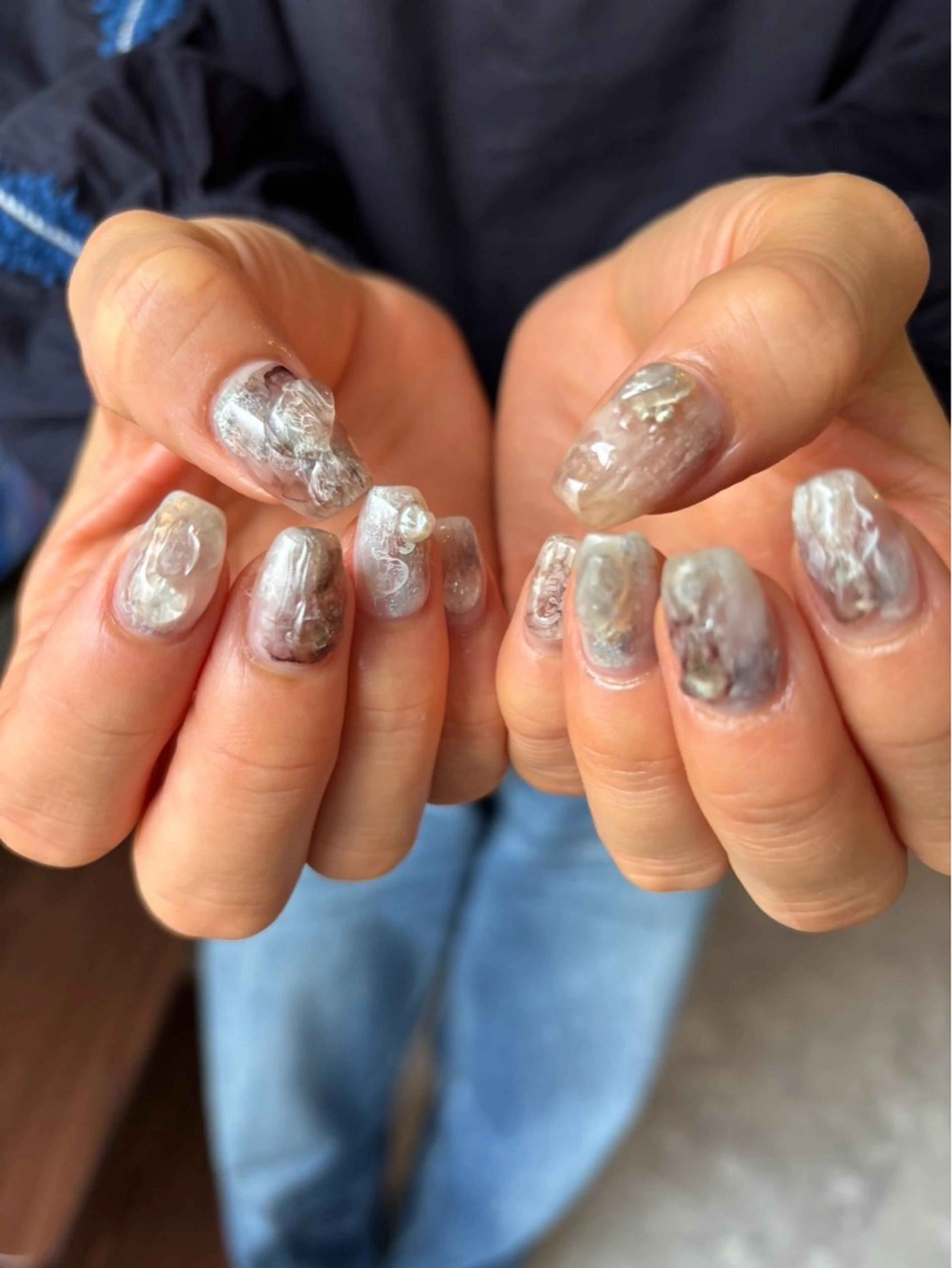 ネイル ニュアンスネイル ハンドネイル ネイルサロン Noëlのネイルデザイン