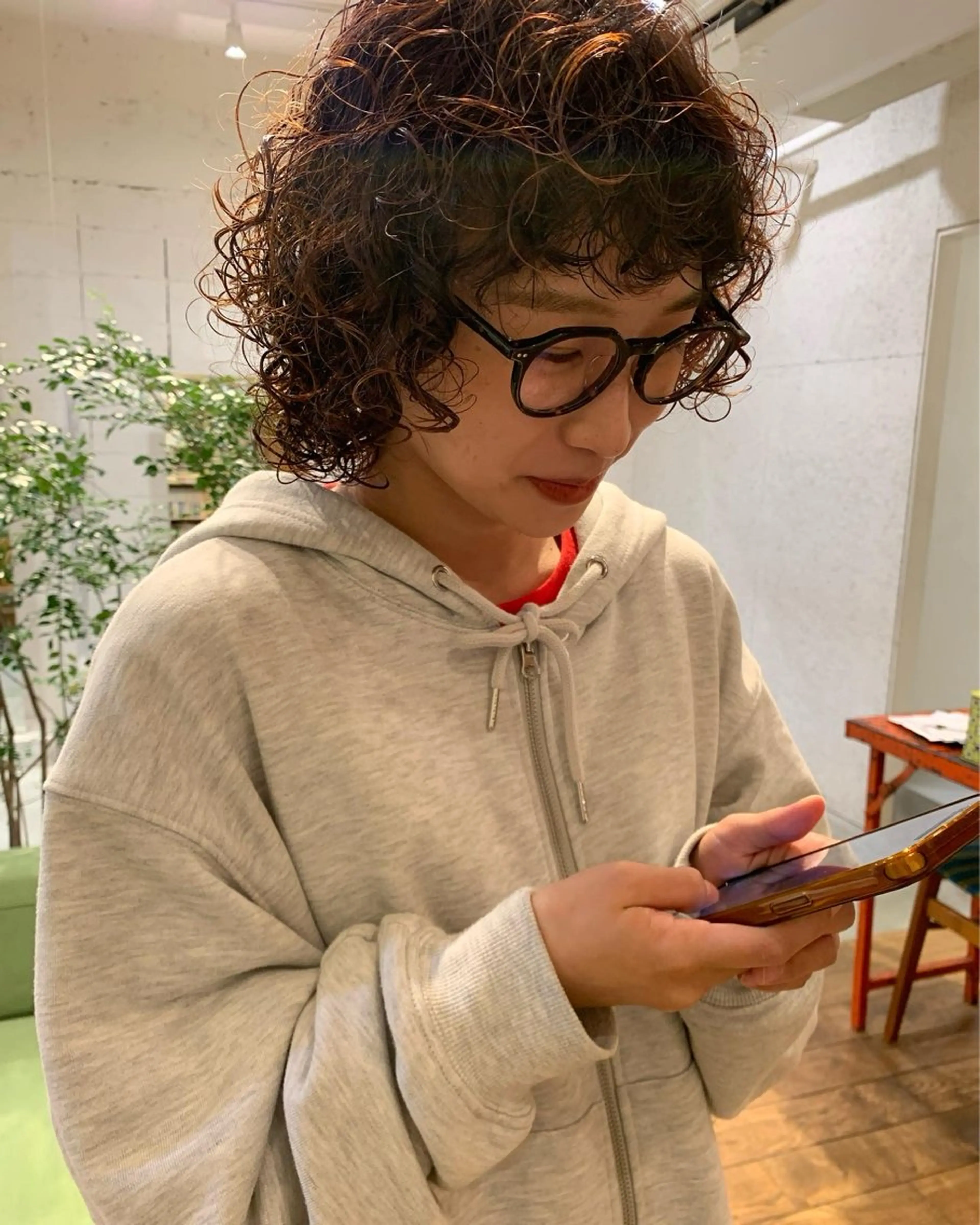 ミディアム パーマ 【takk】 ナカヤママサヨシのヘアスタイル