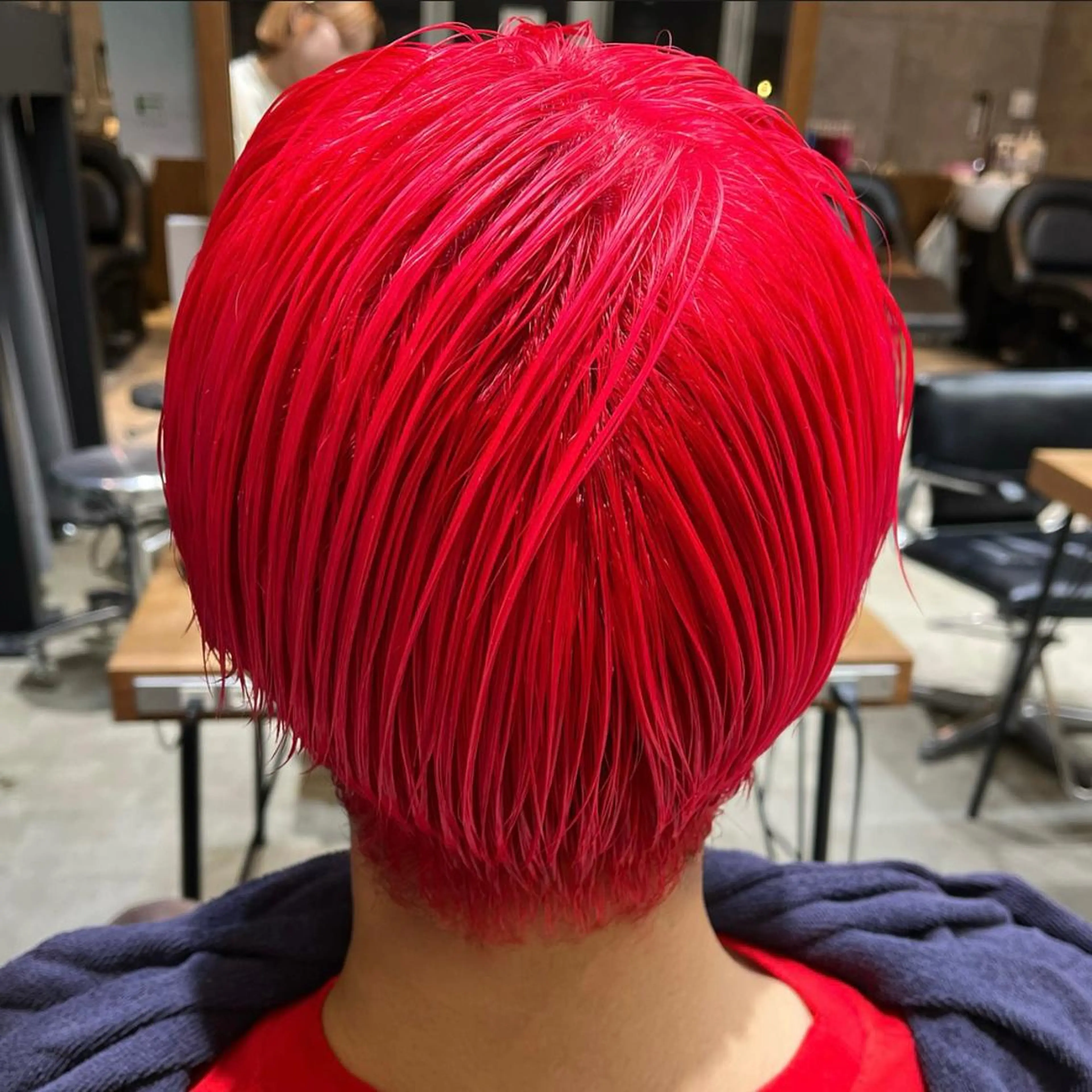 ショート メンズ ボブハイトーン🦖 デザインMAMIのヘアスタイル