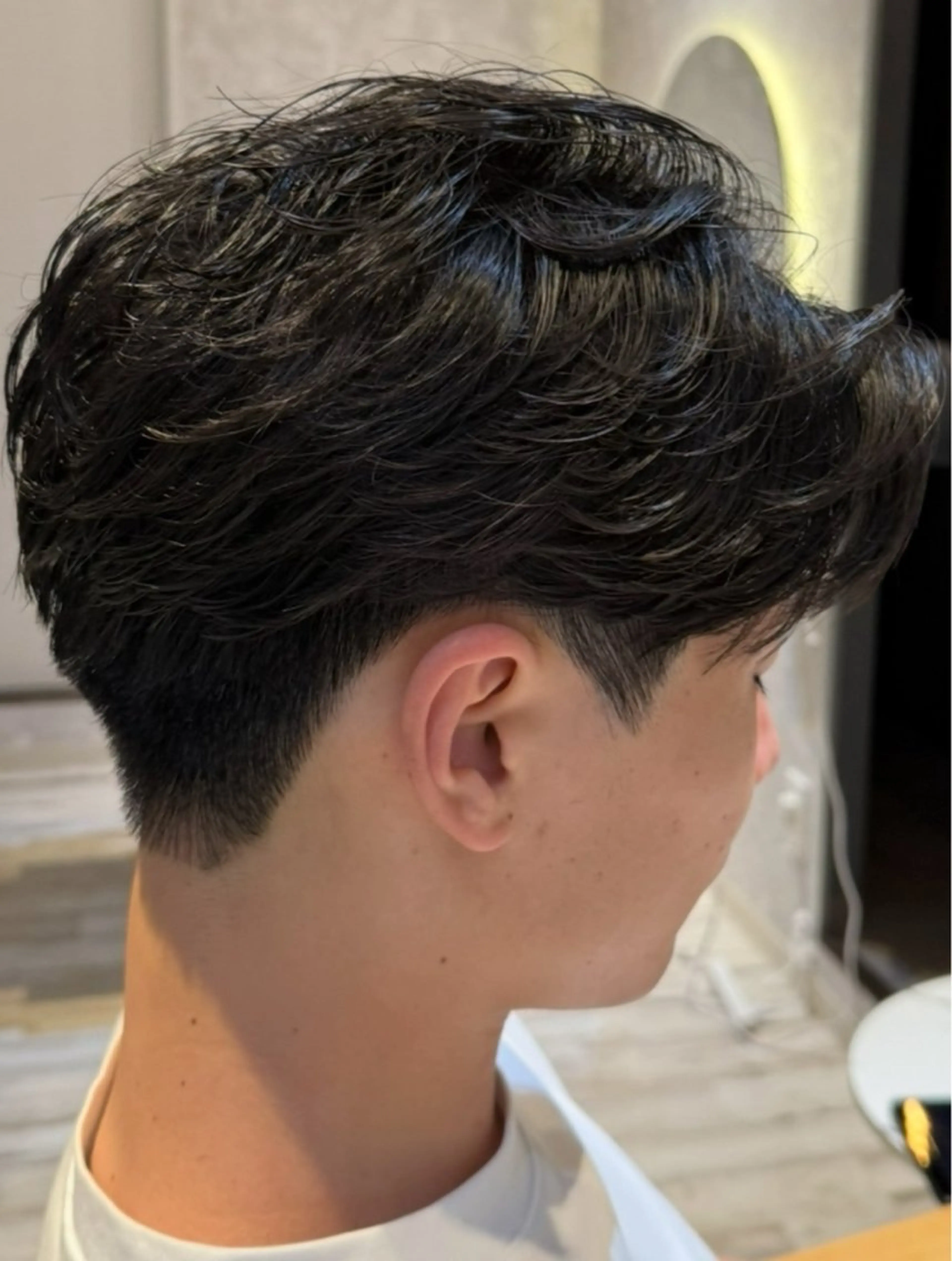 【メンズ】カット＋ニュアンスパーマ＋シャドウパーマの写真