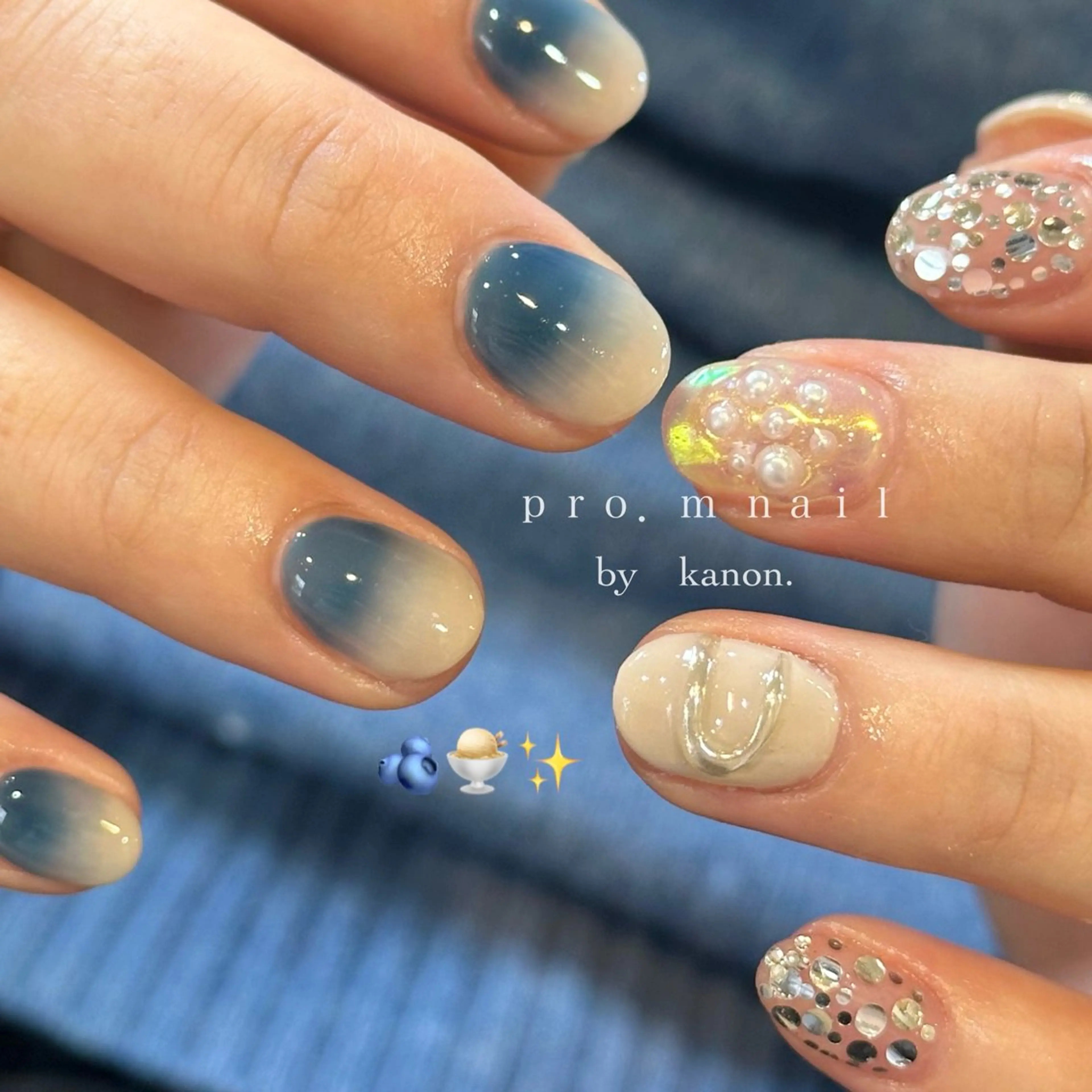 ネイル ハンドネイル pro.m Kanonのネイルデザイン