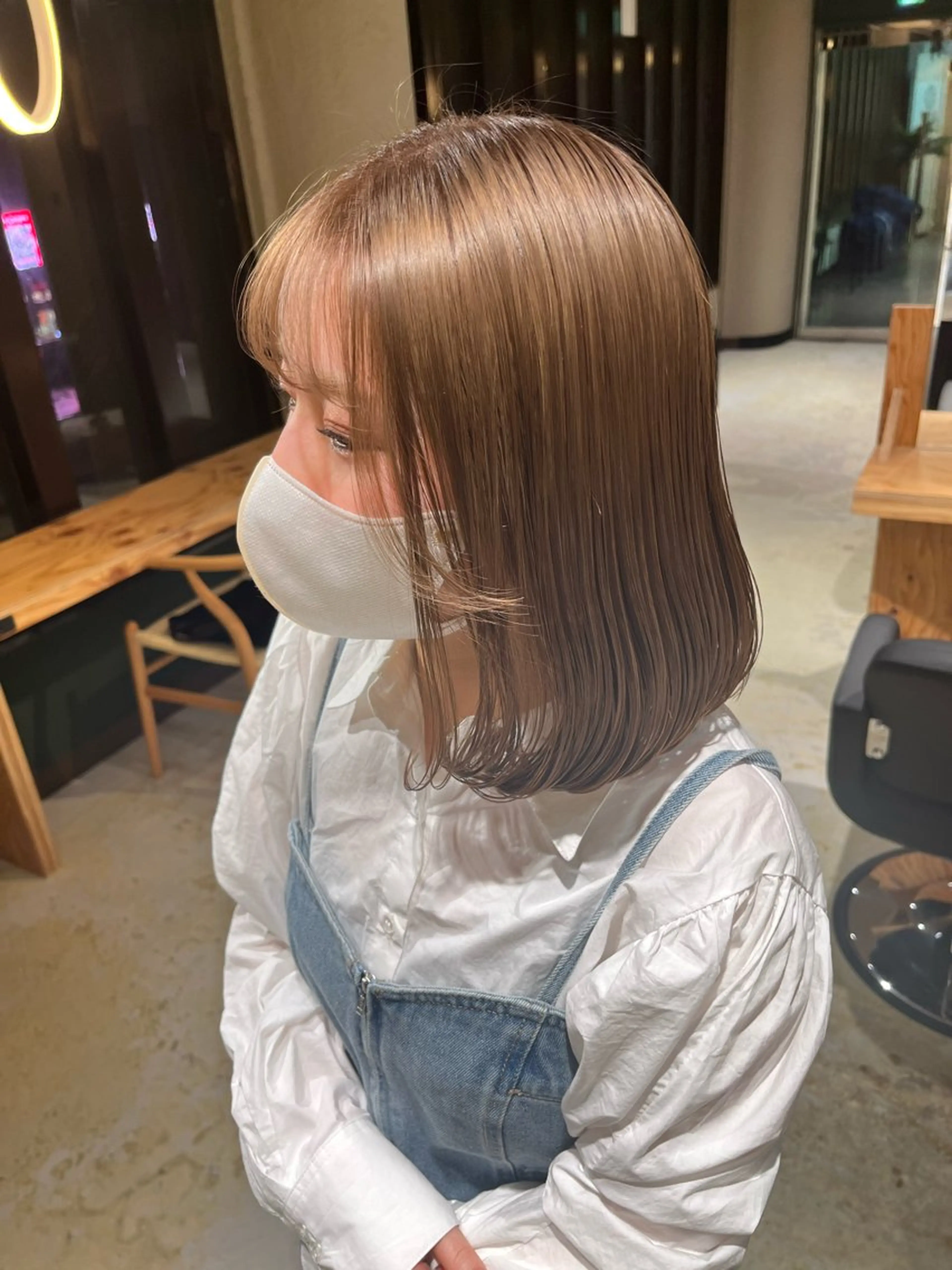 ミディアム ヘアカラー トリートメント 🏅EIGHT難波/ 【店長】タモツのヘアスタイル