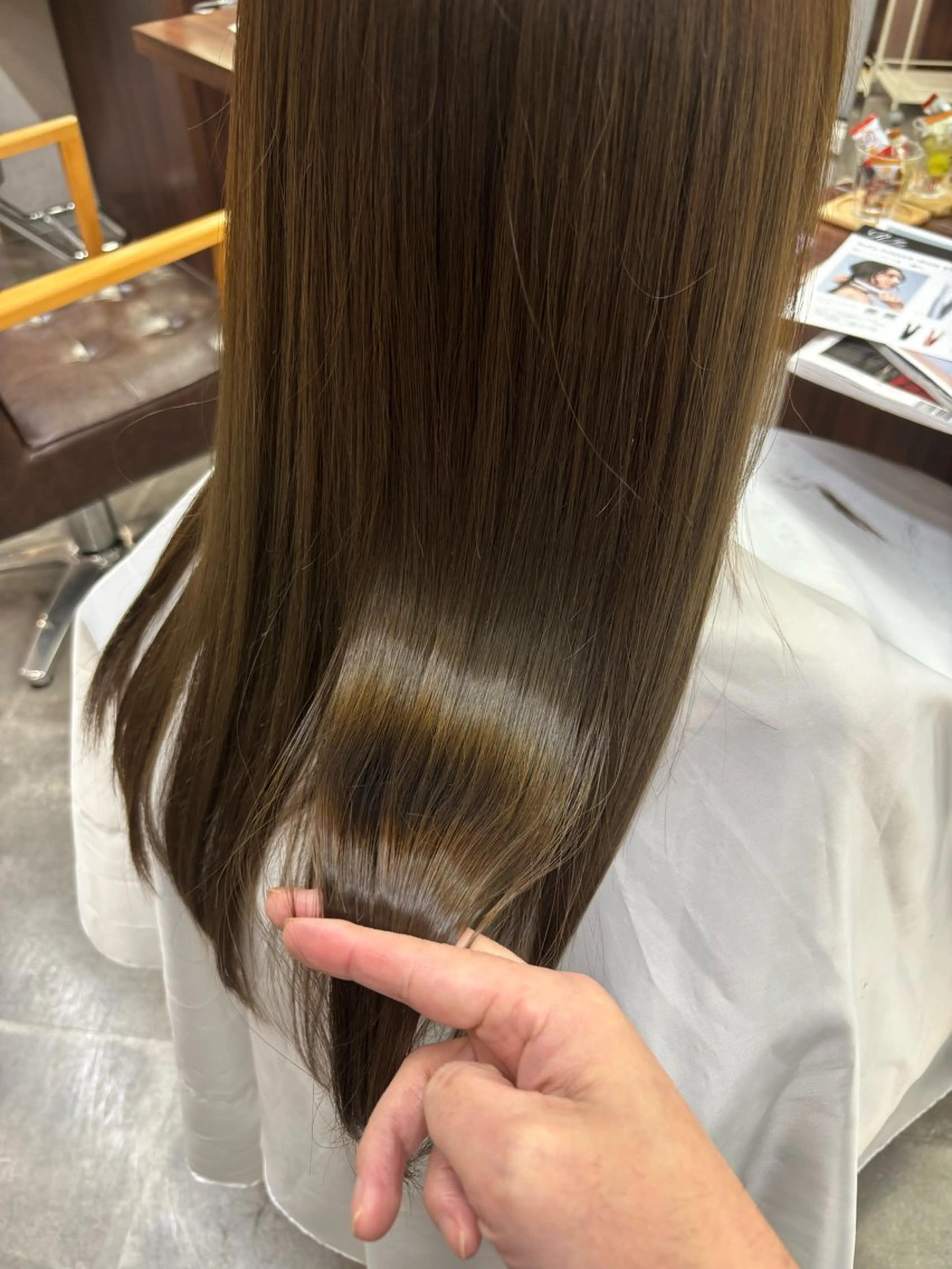 ロング 長内 大明のヘアスタイル