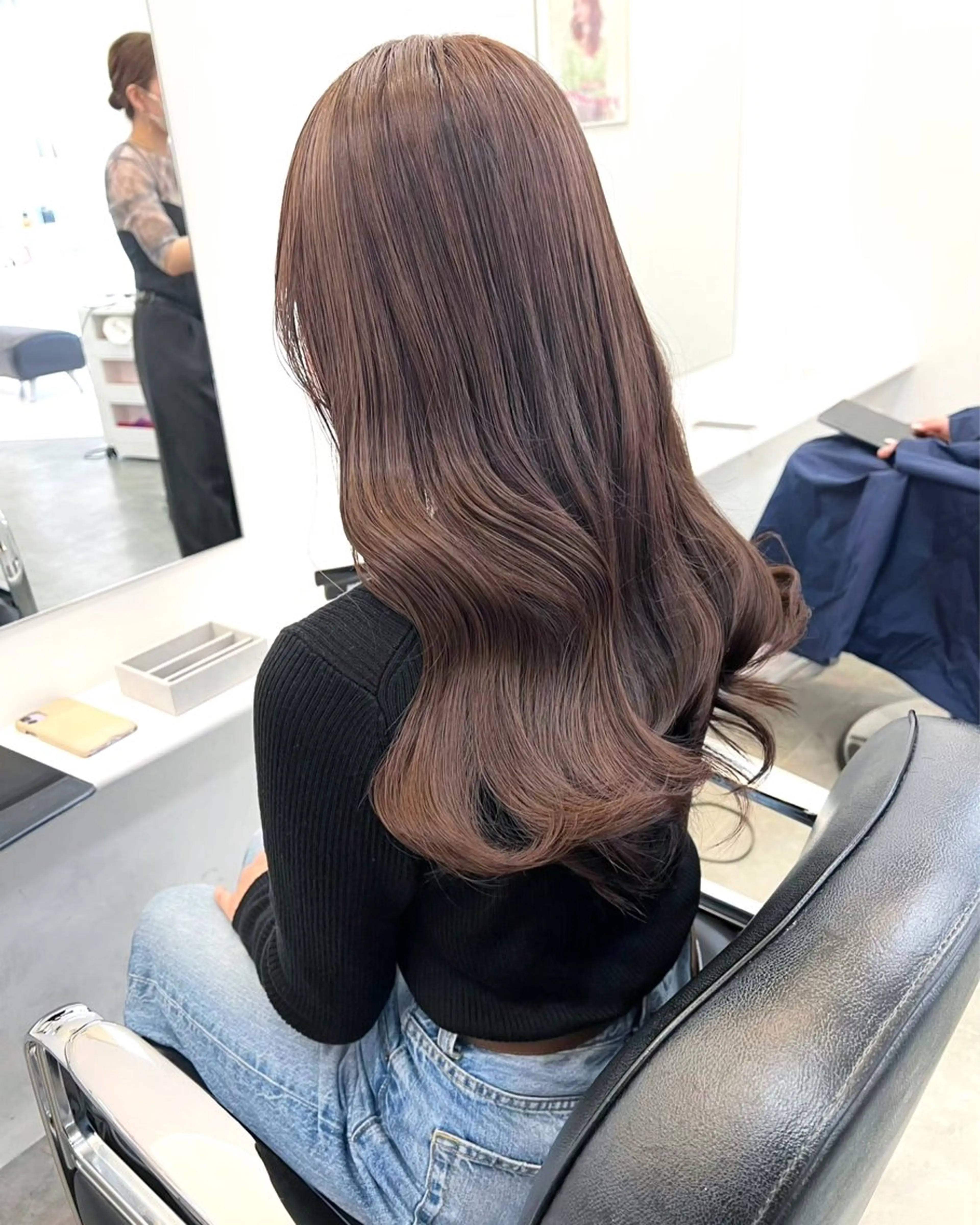 ロング カラー ヘアカラー Parve  Mix 🫧梶川虹のヘアスタイル