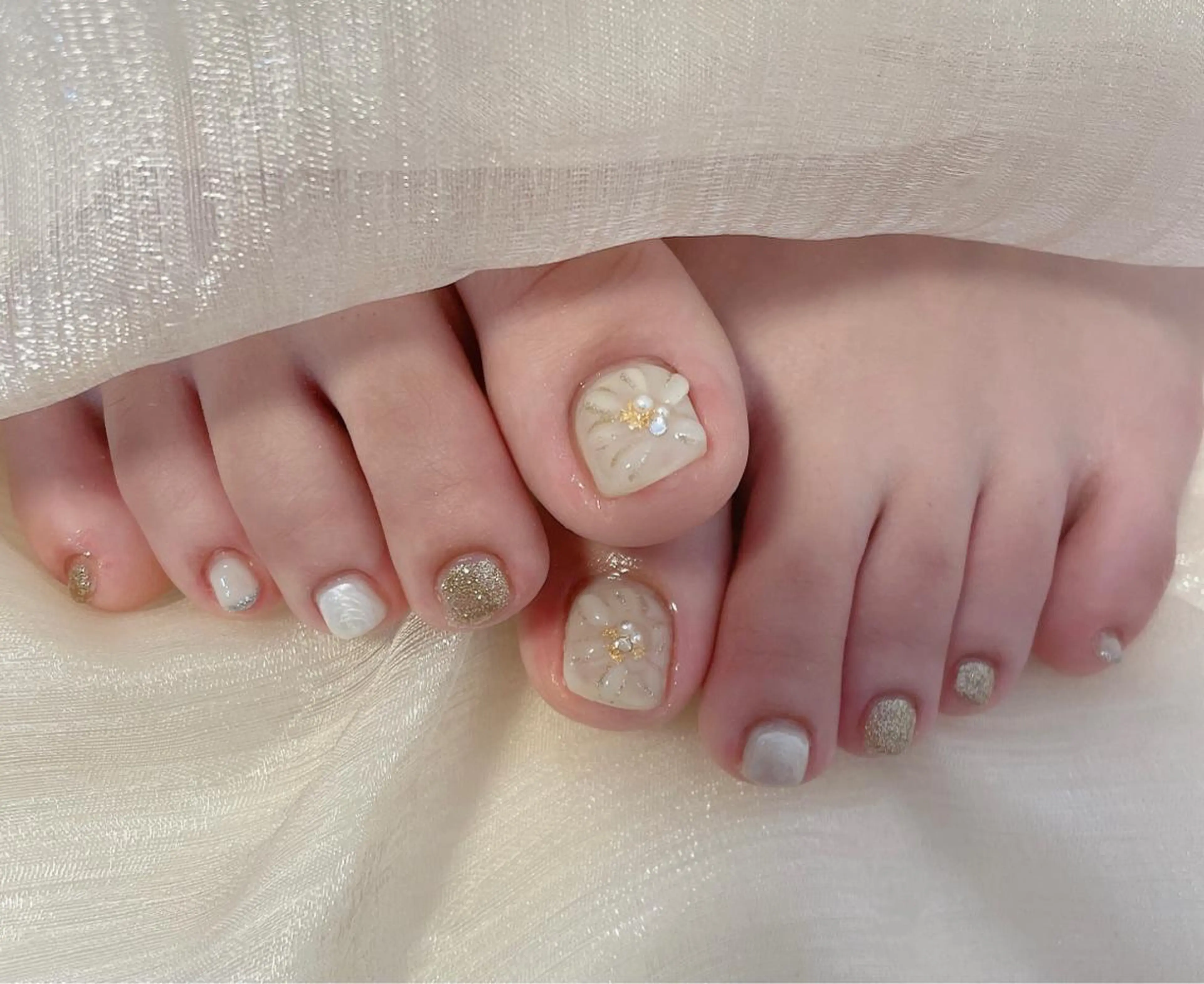 ネイル フットネイル D-BEAUTY Nailsalonのネイルデザイン