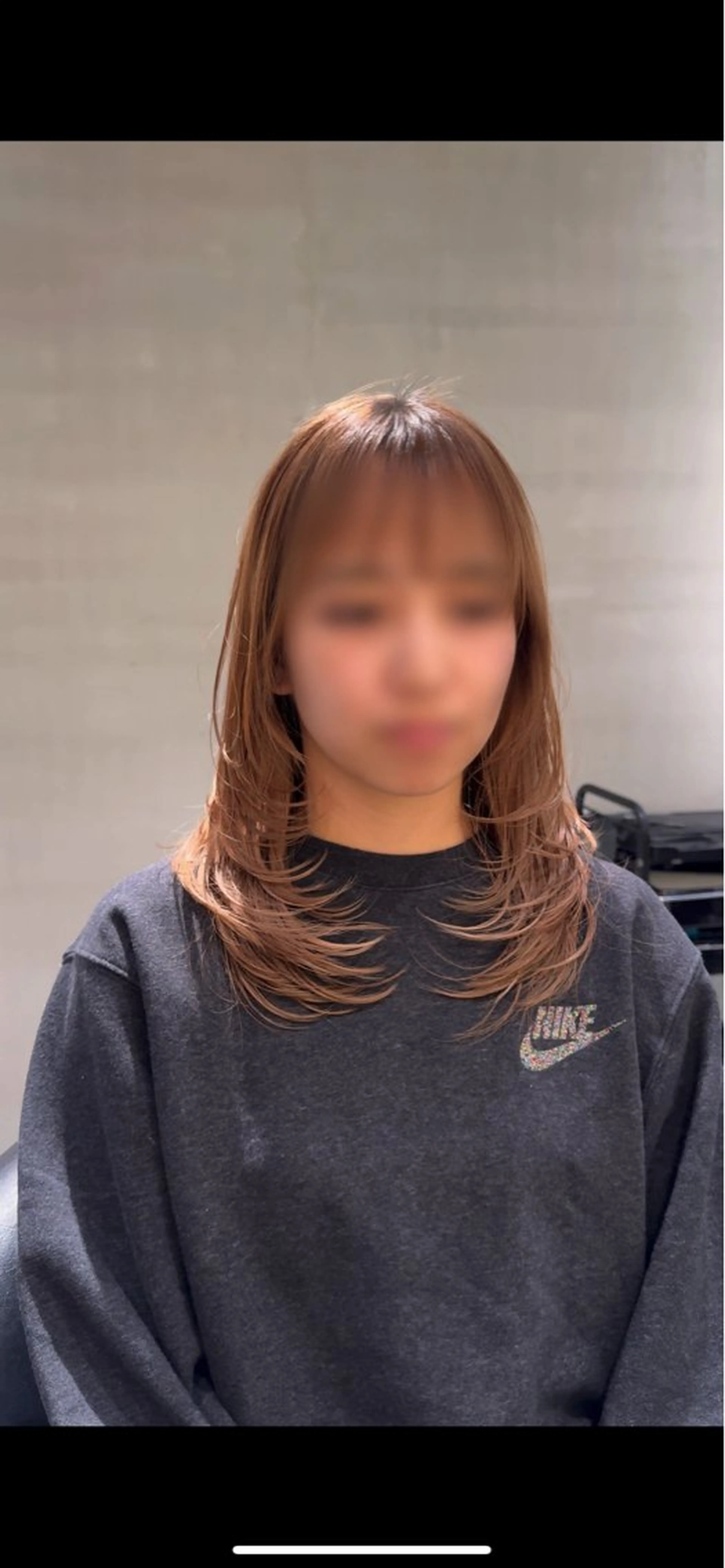 ミディアム レイヤーカット Lond  ulu所属・ハセ/韓国ヘア / lond uluのヘアスタイル