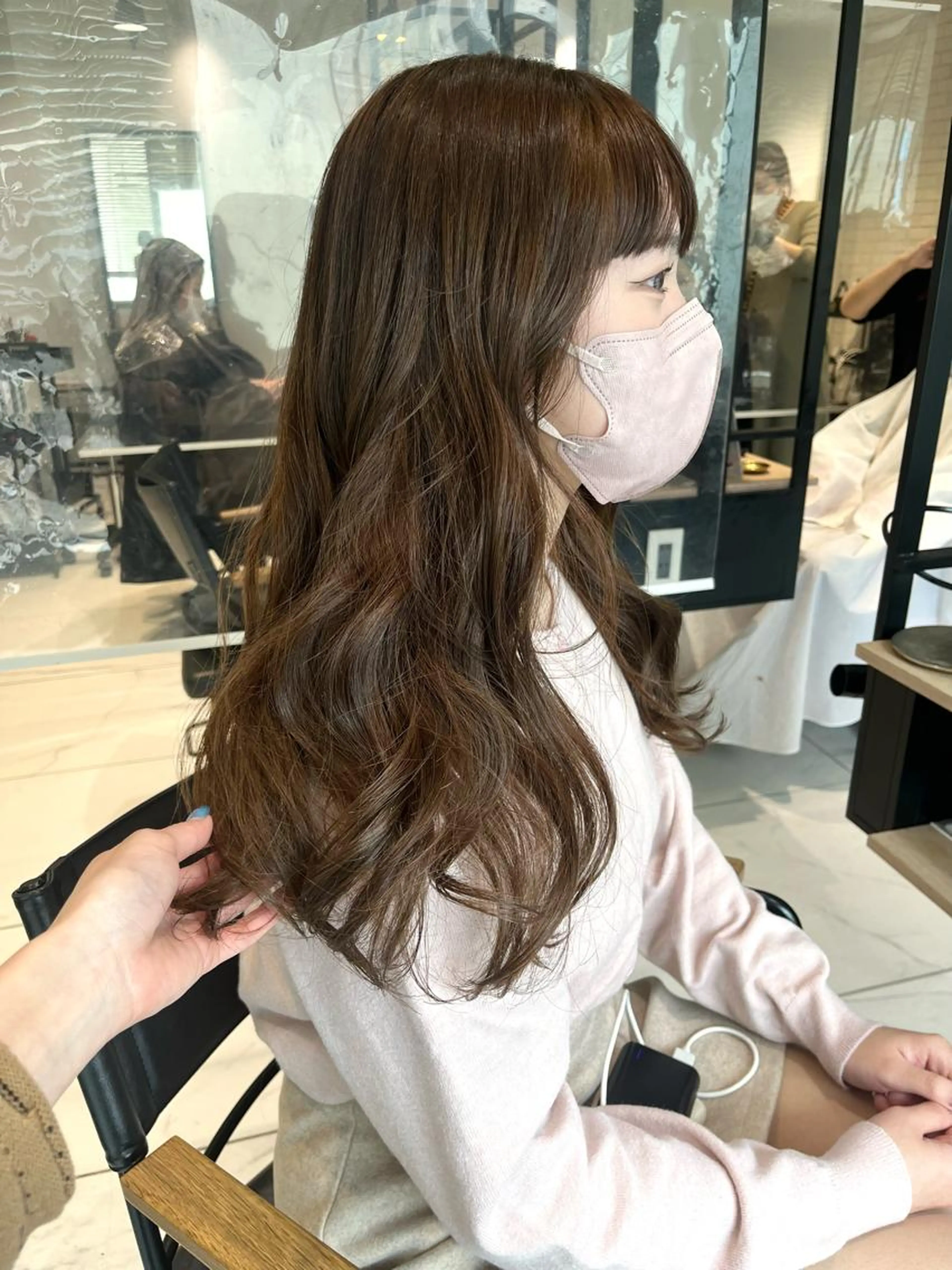 カラー＋4ステップトリートメントの写真