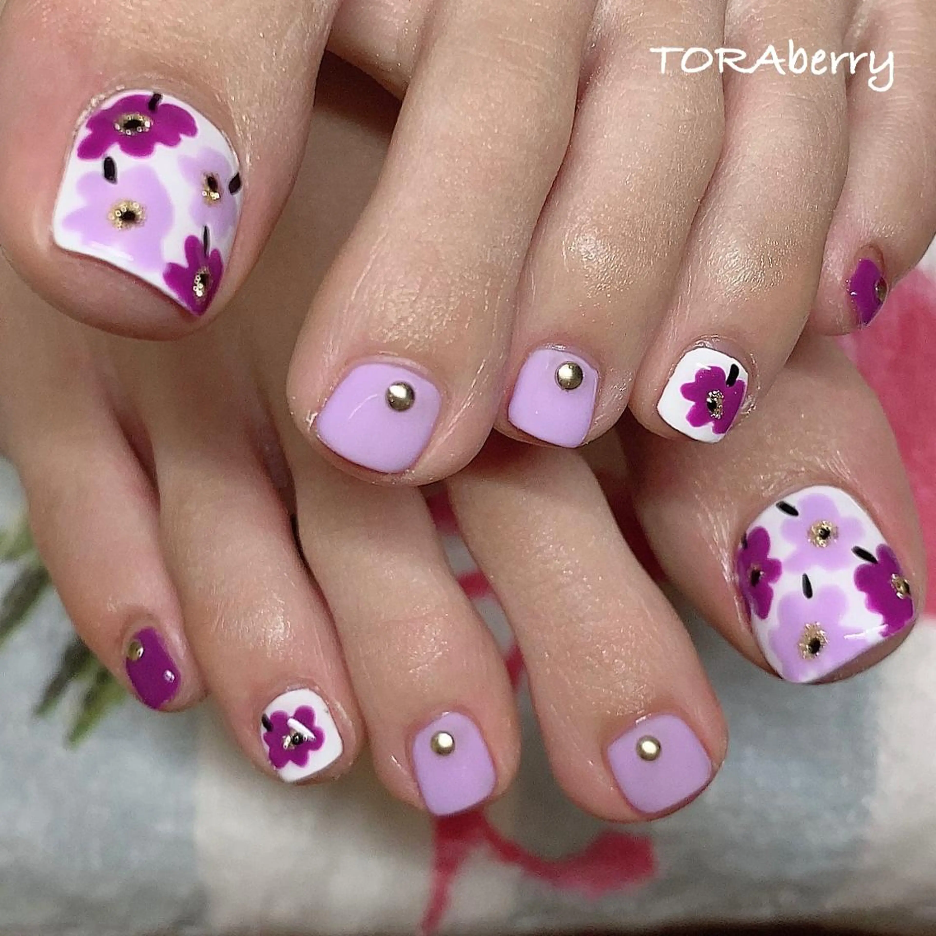 ネイル フットネイル ネイリスト なつみのネイルデザイン