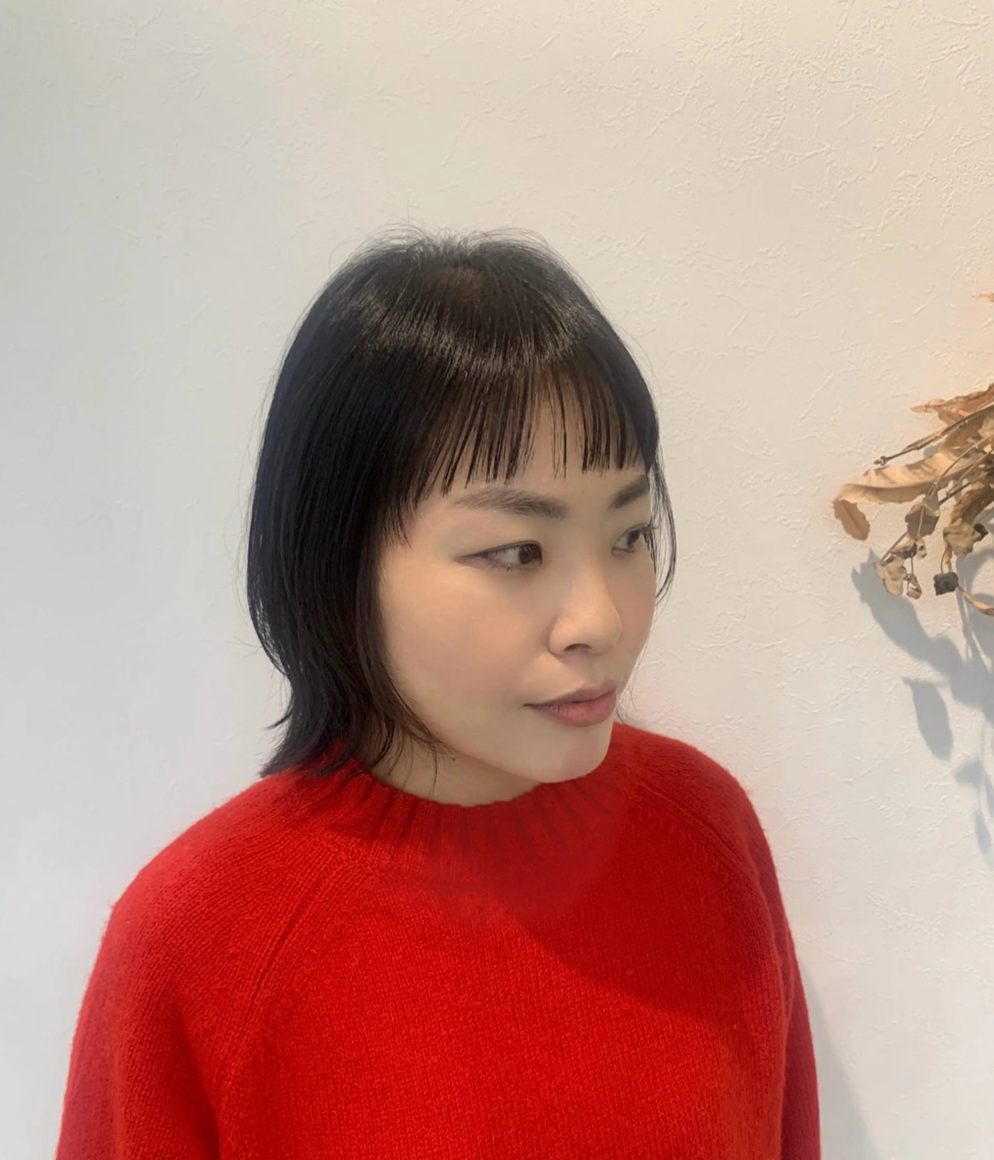 ミディアム 竹村 恵功代のヘアスタイル