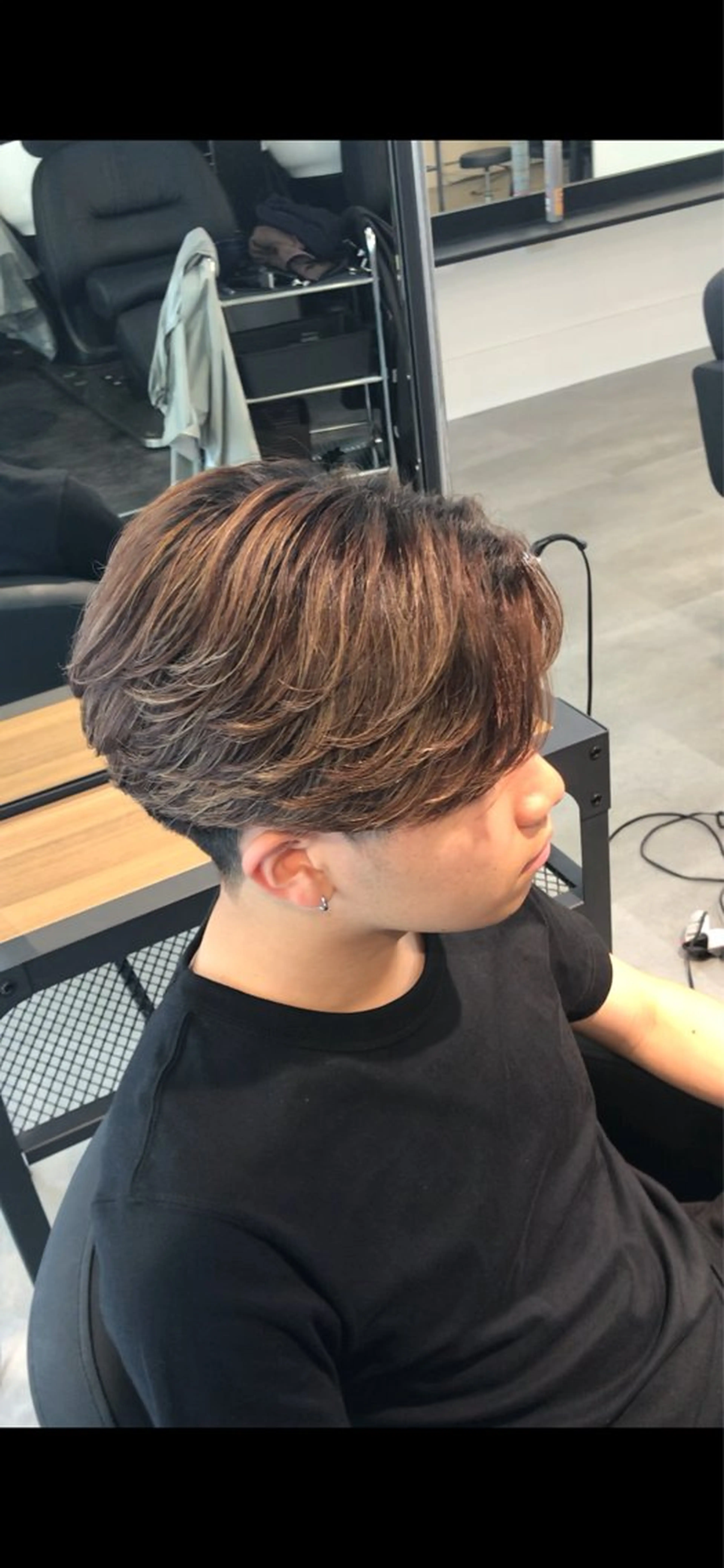 メンズ メンズ縮毛矯正サロン　EXCIA 西宮北口店所属・SHO  EXCIA 西北メンズサロン✂️のヘアスタイル