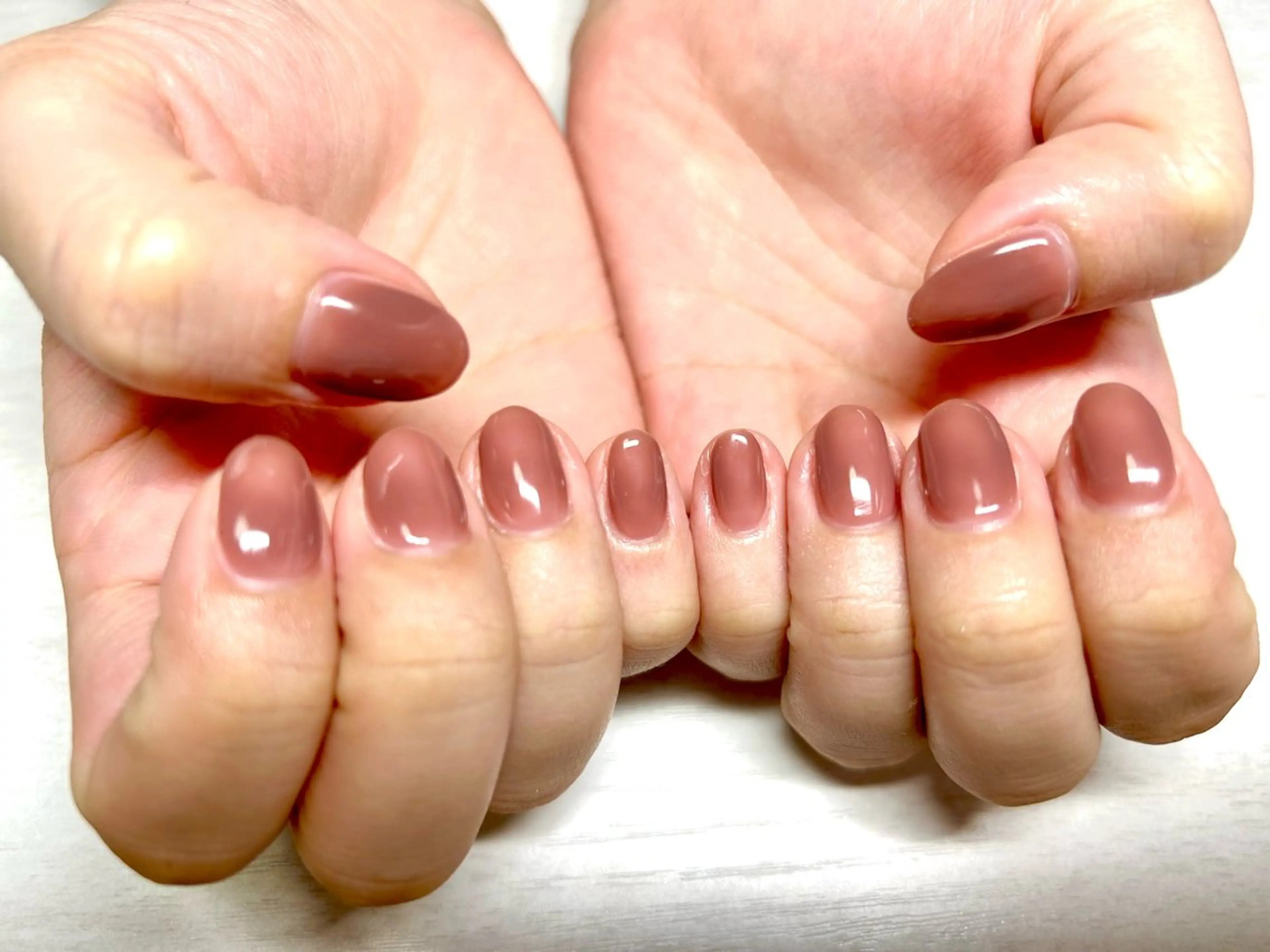 【オフなし】ワンカラー/カラーグラデーション(パウダー)/ミラーorオーロラのみの写真