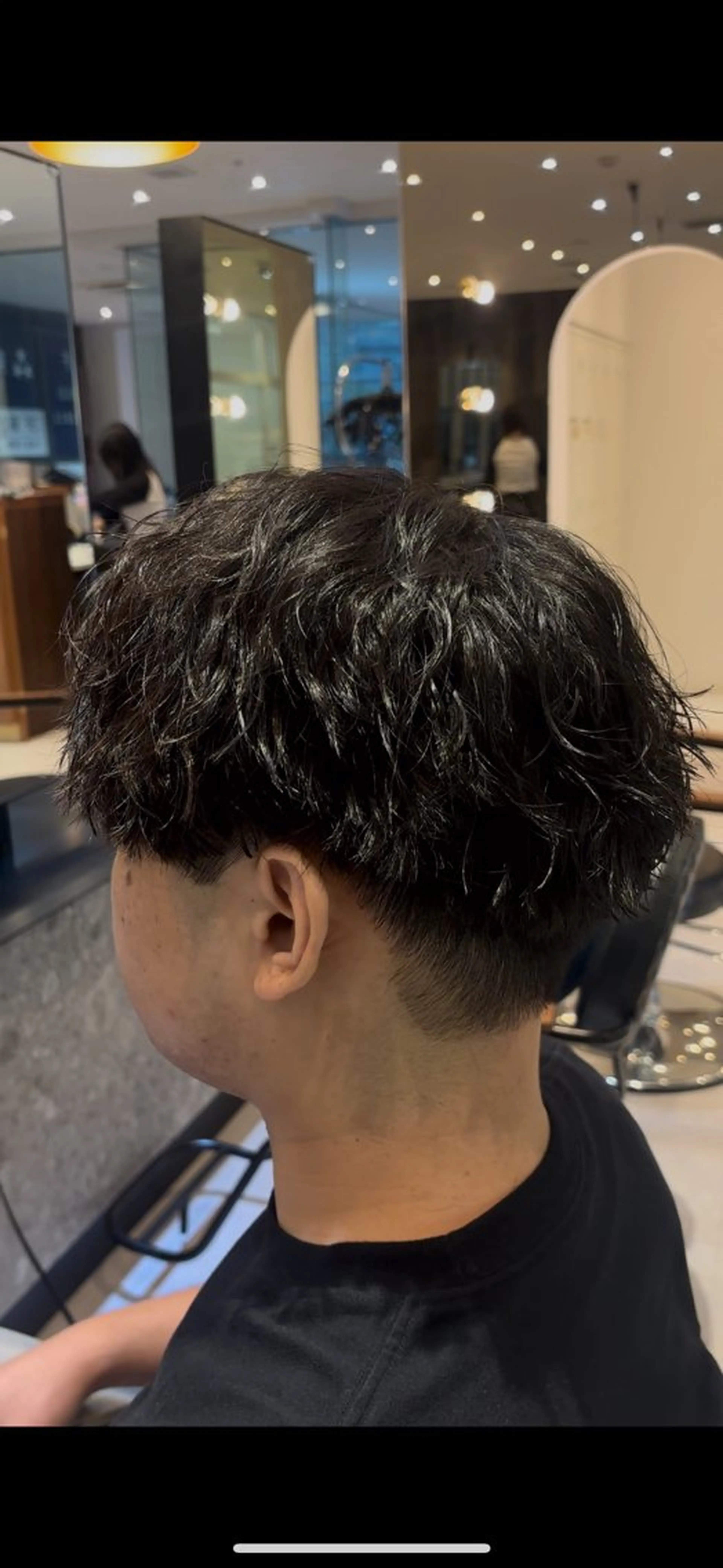 パーマ メンズ カット ヘアカラー メンズ特化/ 透明感カラー/りなのヘアスタイル