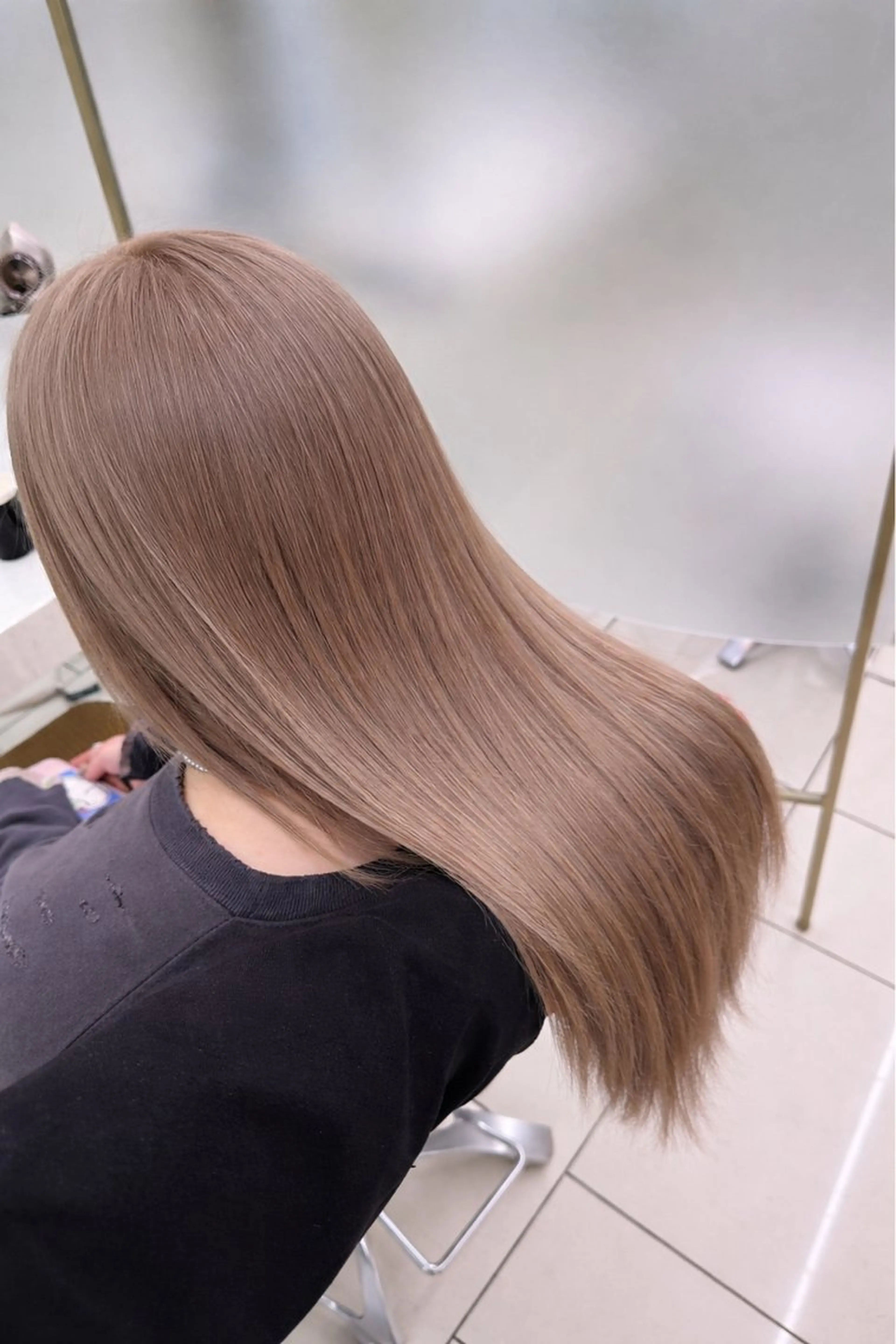 ロング カラー COA GINZA 小野澤駿のヘアスタイル