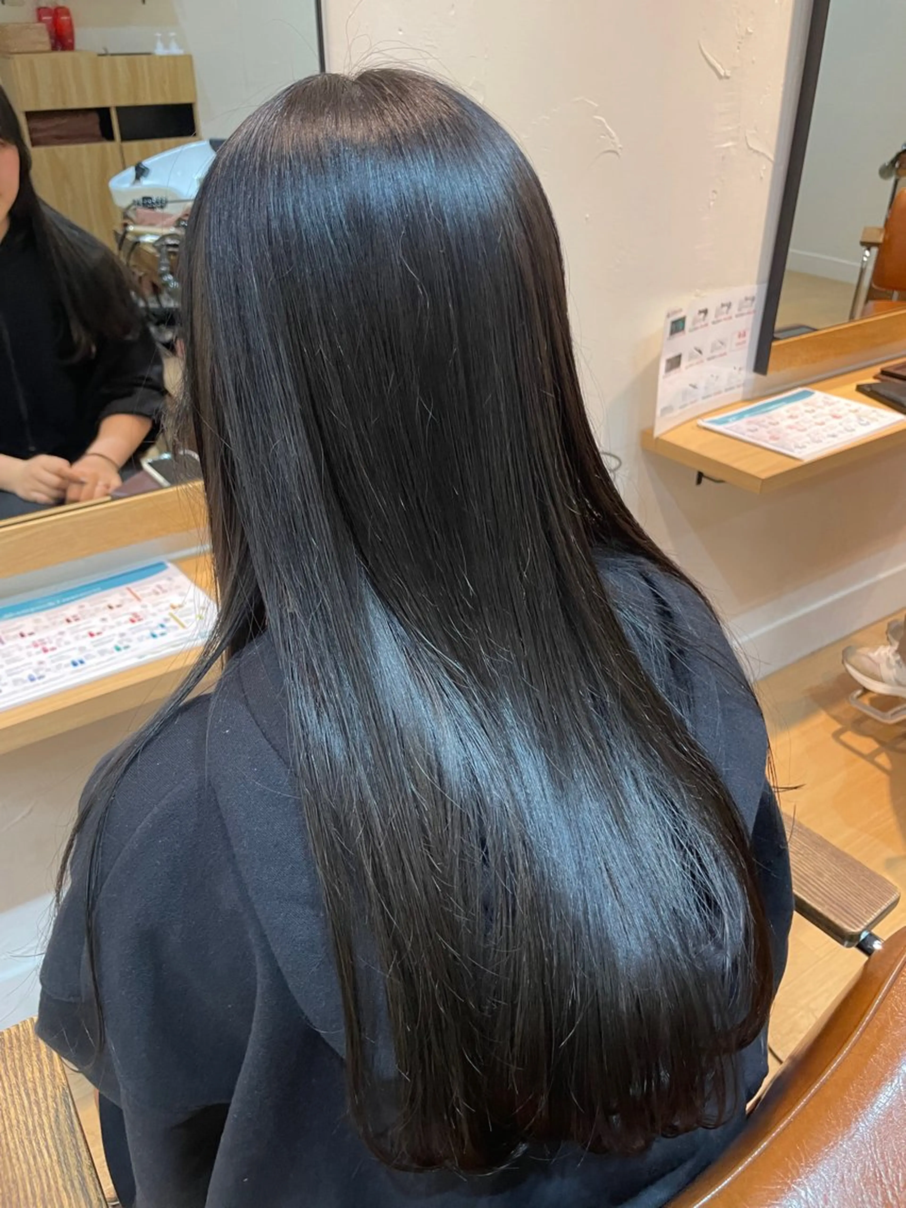 ロング トリートメント luve heart's And Be minamisemba所属・高嶋 奏音のヘアスタイル