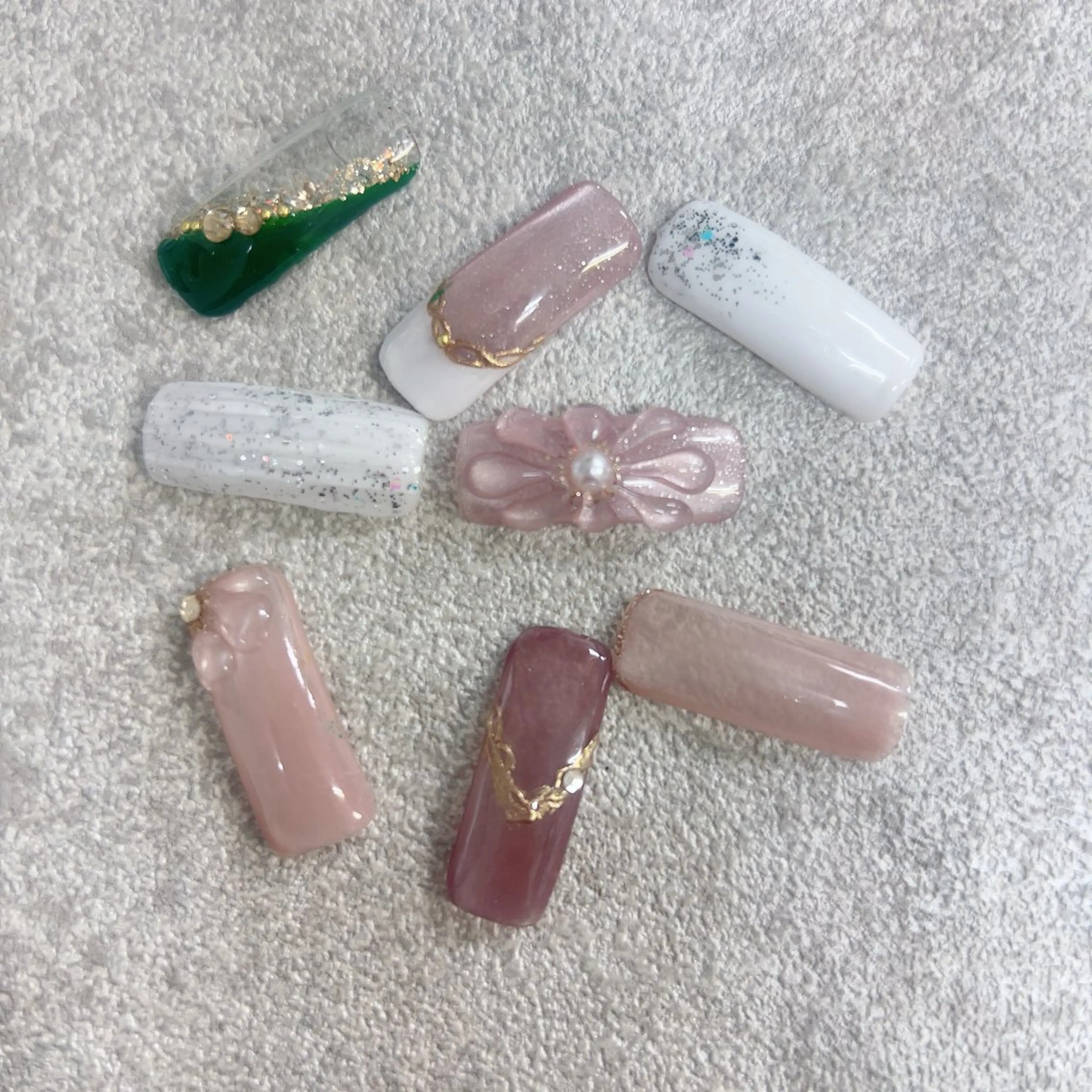 ネイル 春ネイル ネイルチップ ハンドネイル T MISAのネイルデザイン