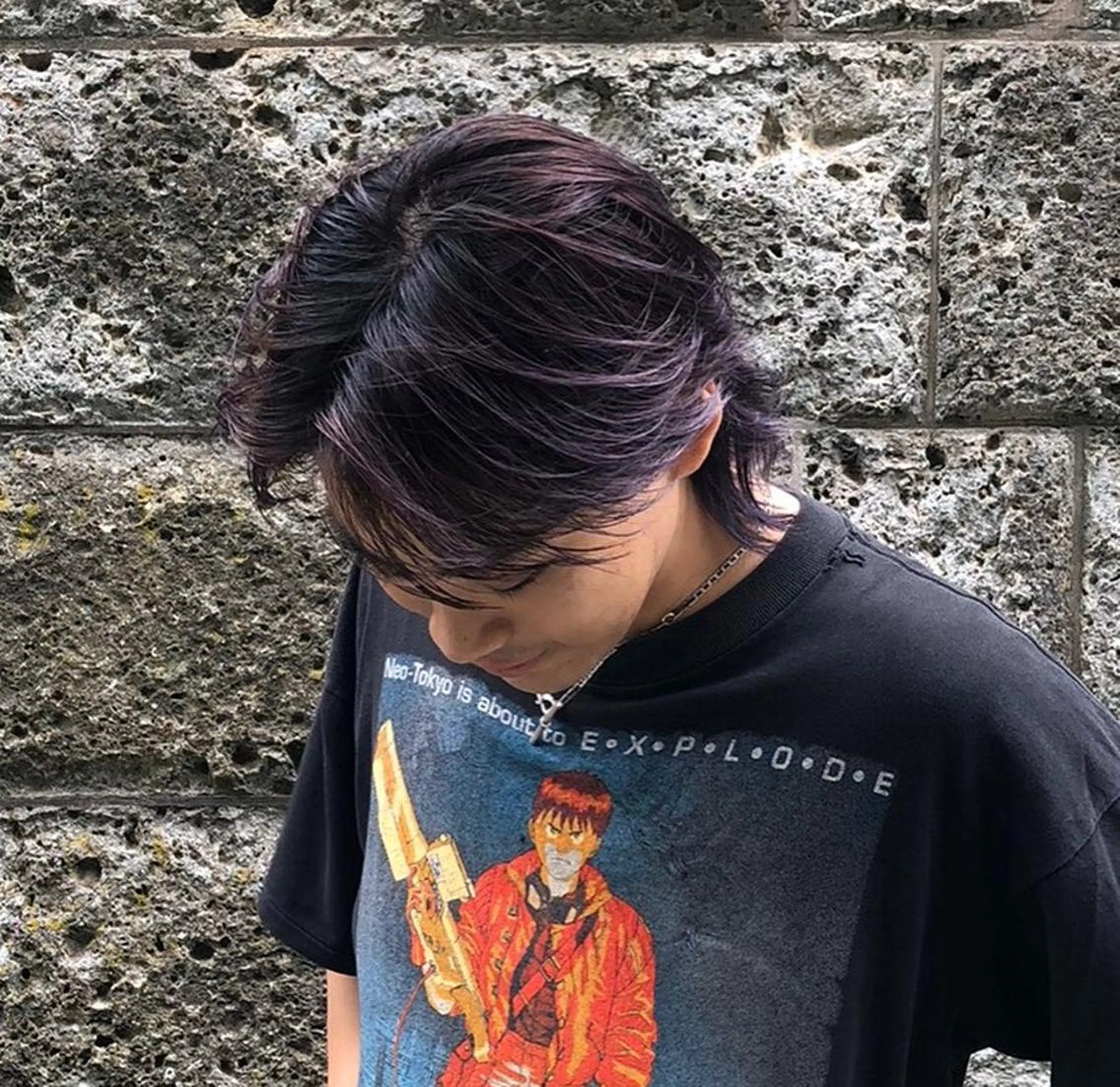 ショート カラー メンズ ヘアカラー 吉田一輝 外国人パーマのヘアスタイル