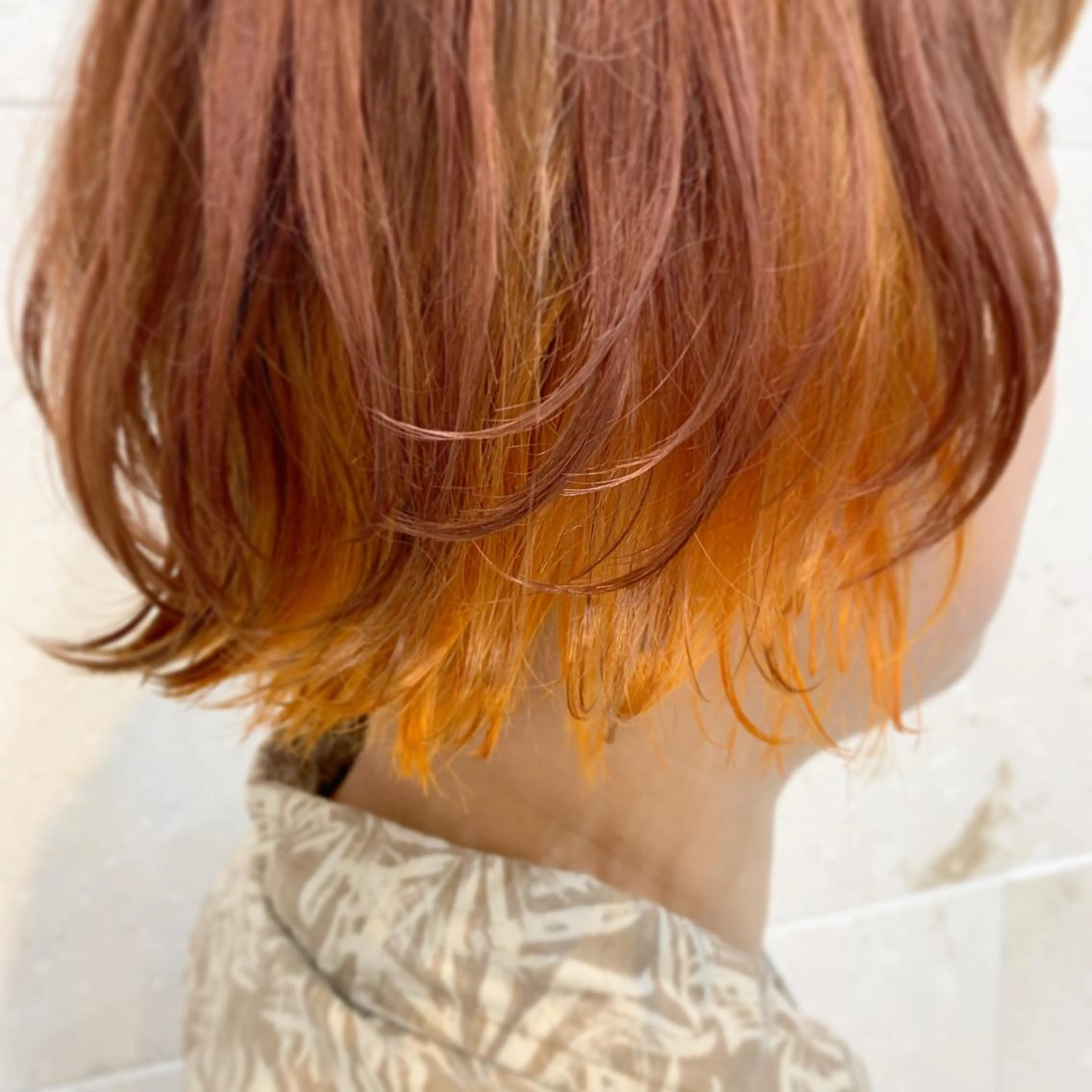 ショート カラー 💘カラー人気Ｎｏ. １💘SAYAのヘアスタイル