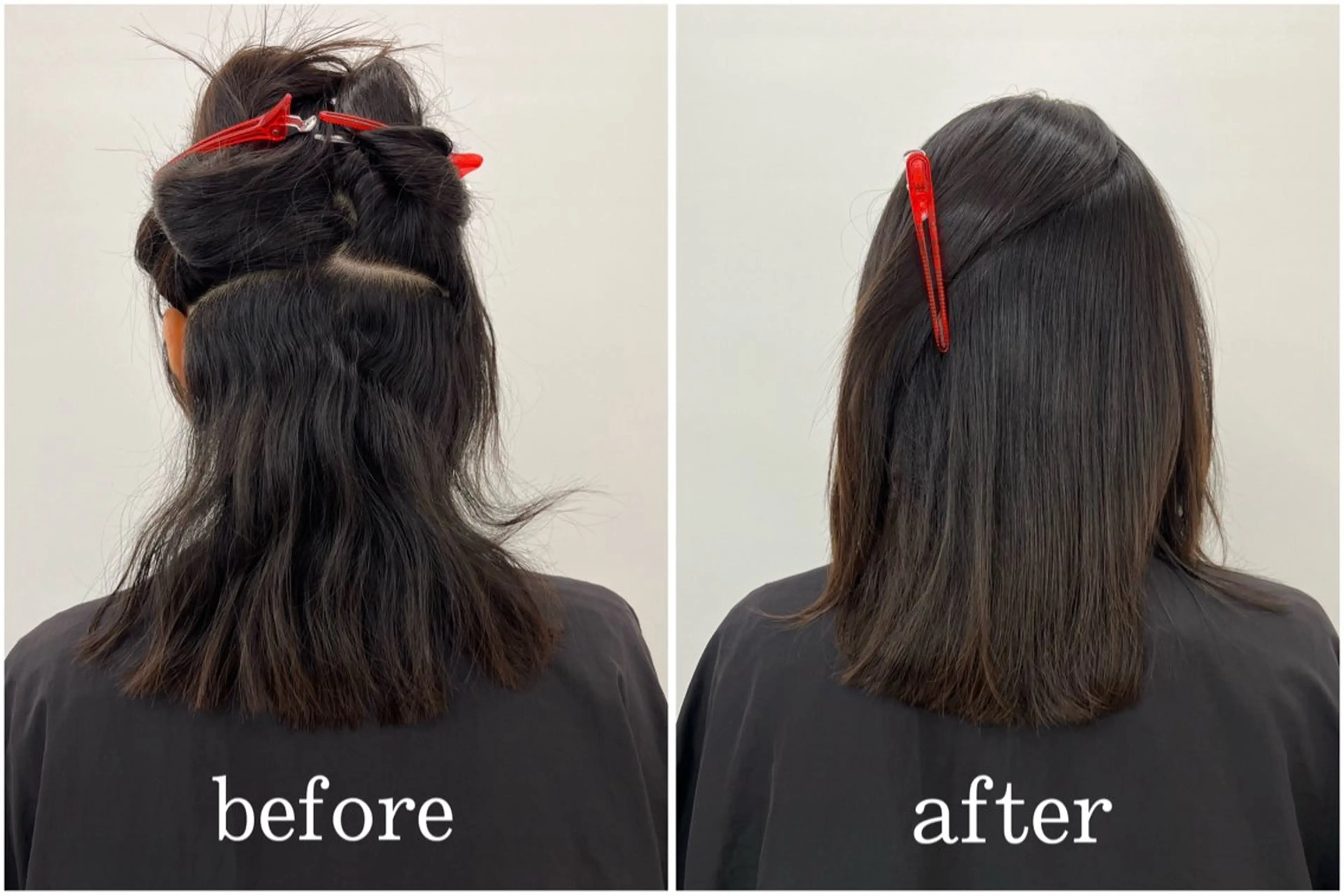 ミディアム パーマ ミディアムパーマ ストレートパーマ 無料カットモデル募集 /　 Juanのヘアスタイル