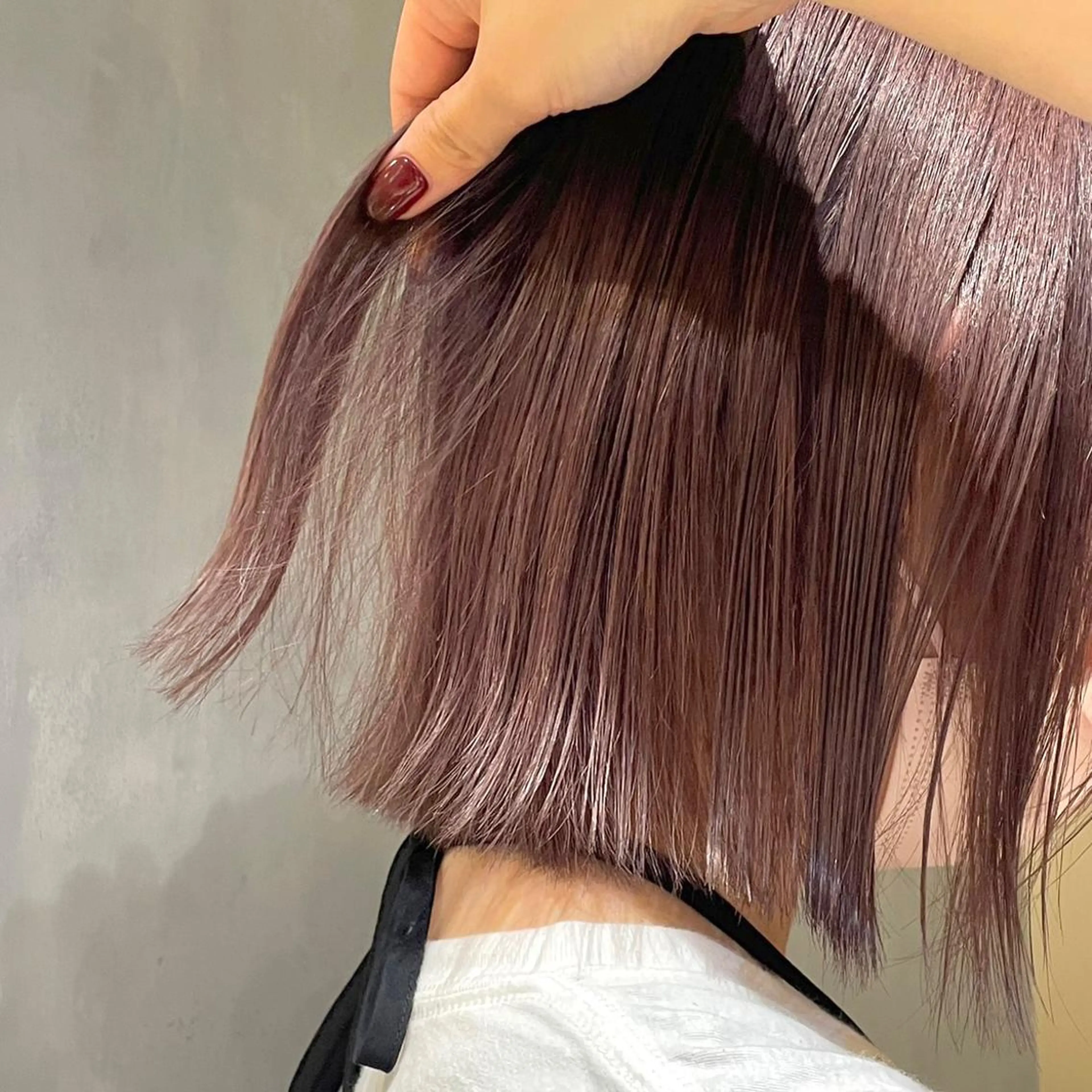 ショート カラー ブリーチ ラベンダーカラー ラベンダーピンク ピンクカラー MAI ROCCO3rdのヘアスタイル