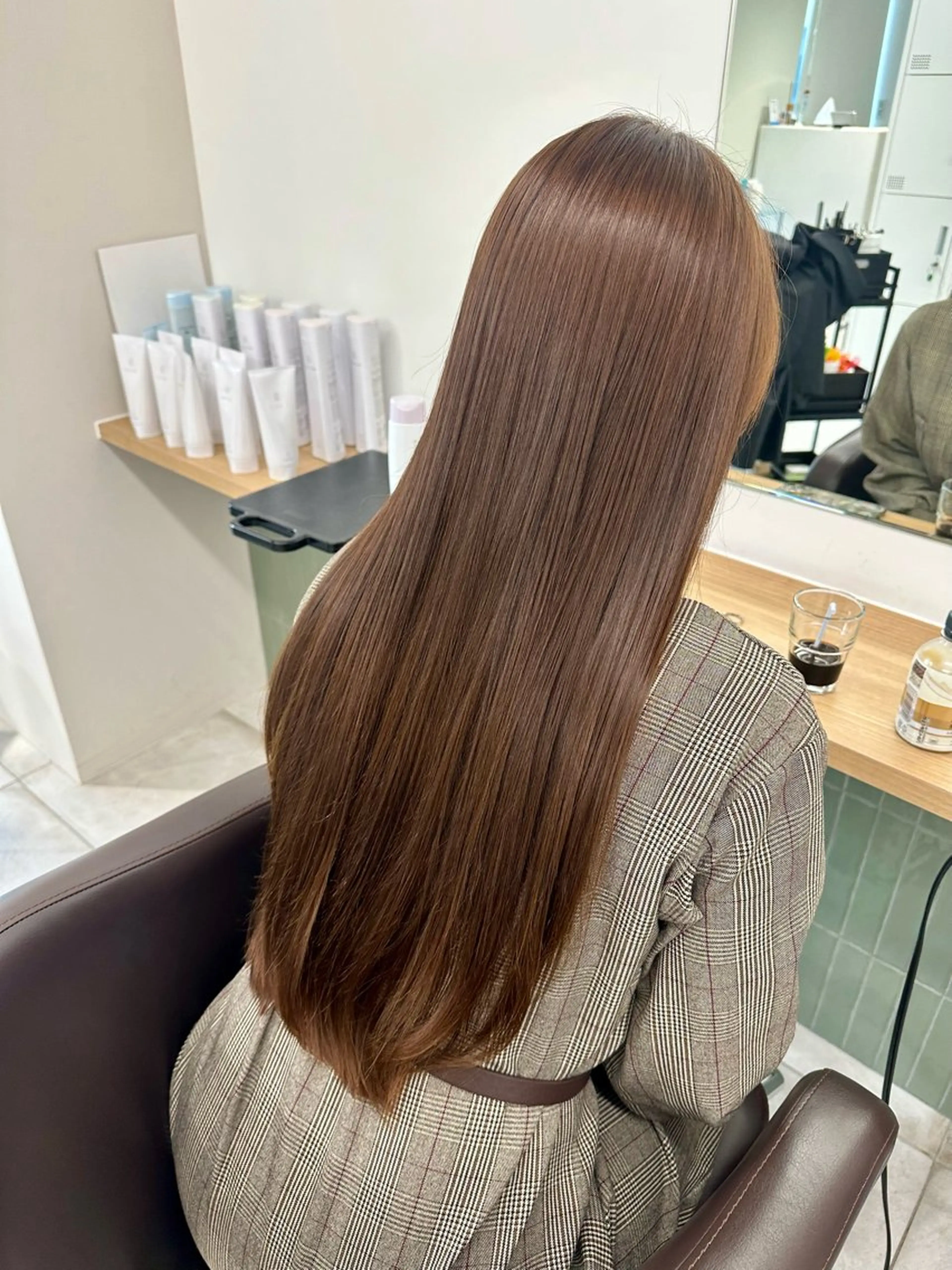 ロング カラー カット ヘアカラー トリートメント ブリーチなし/レイヤ ー特化🌈Tommyのヘアスタイル