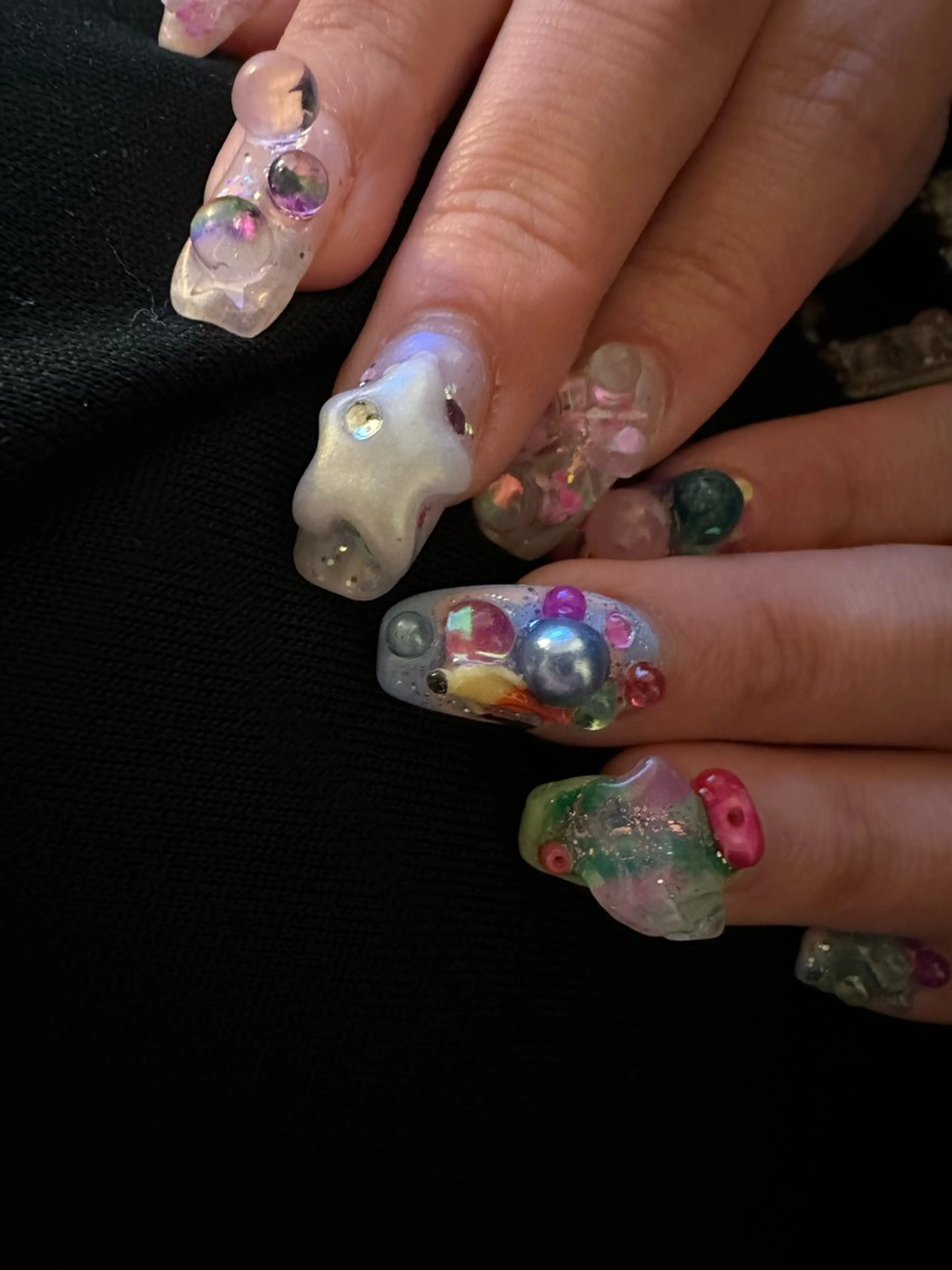 ミディアム ハンドネイル oak nail所属・myuone ☆miyuのネイルデザイン