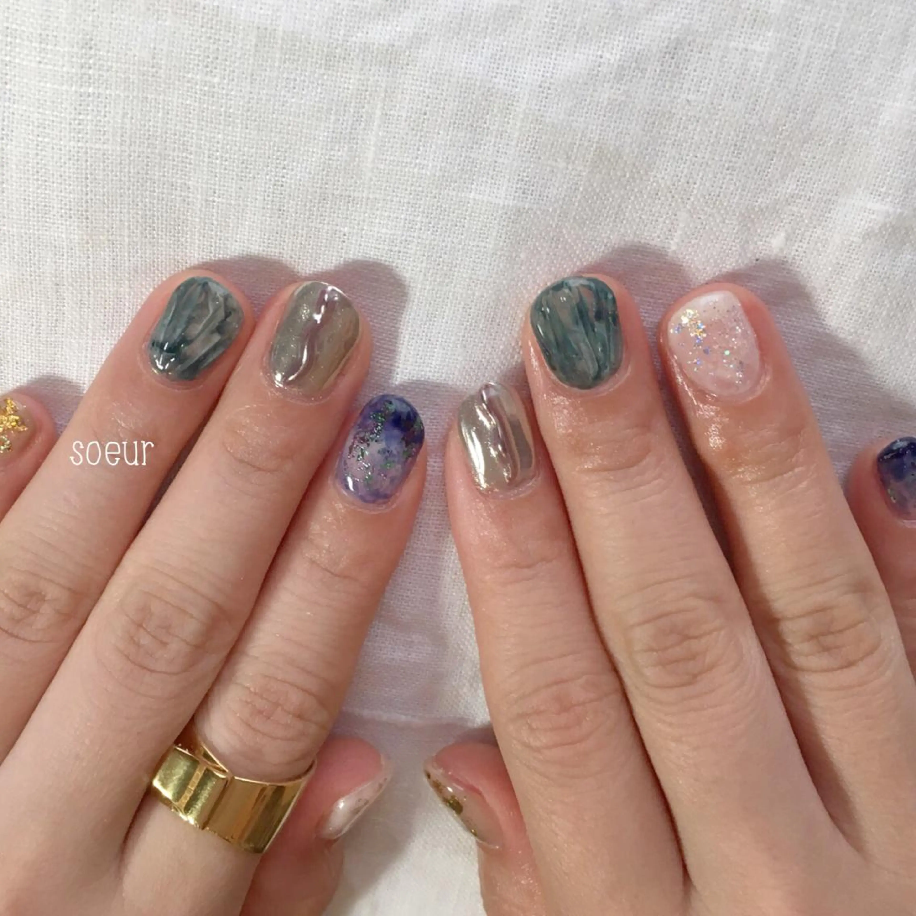 ネイル soeur_ 武蔵浦和のネイルデザイン