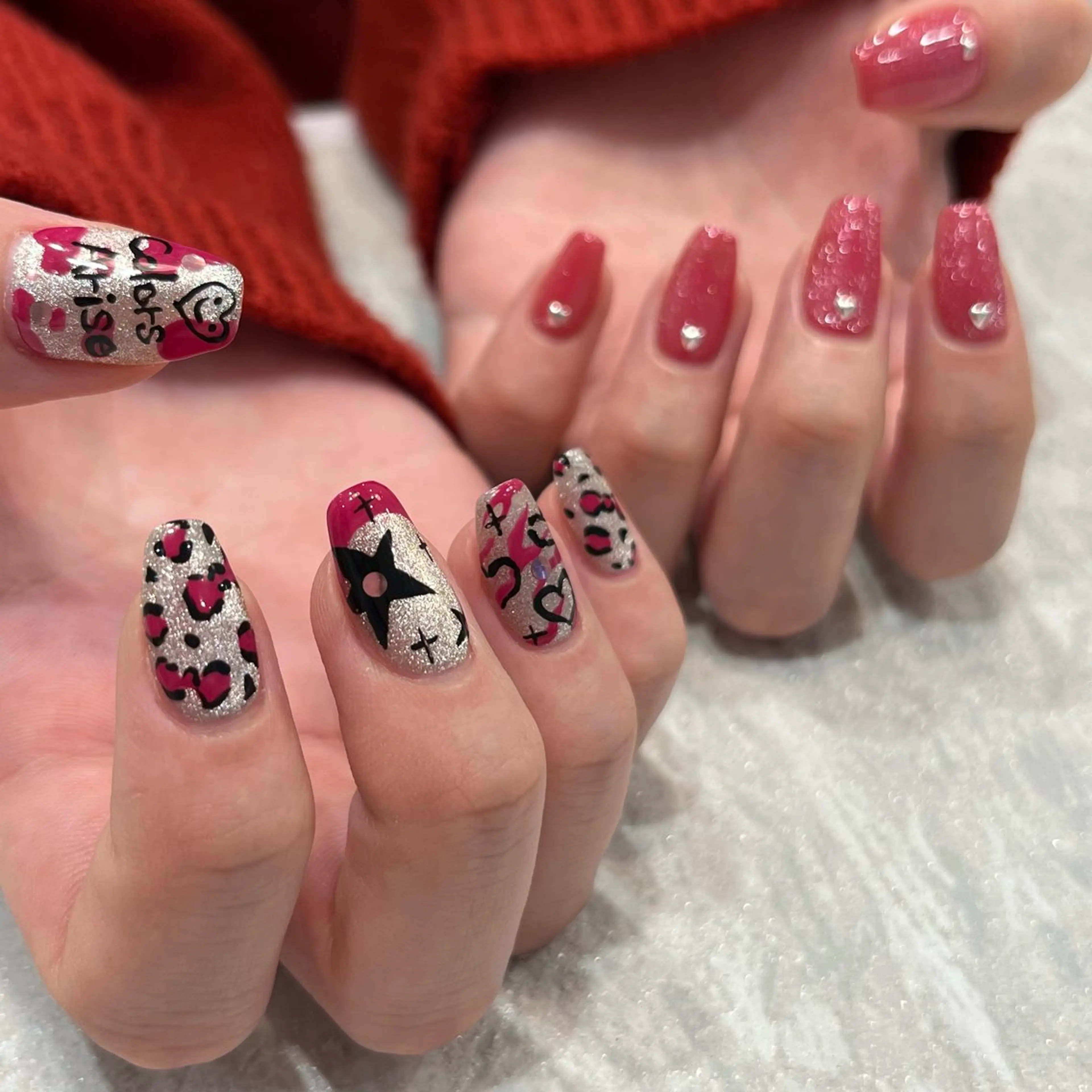 持ち込みアート（ハンド）の写真