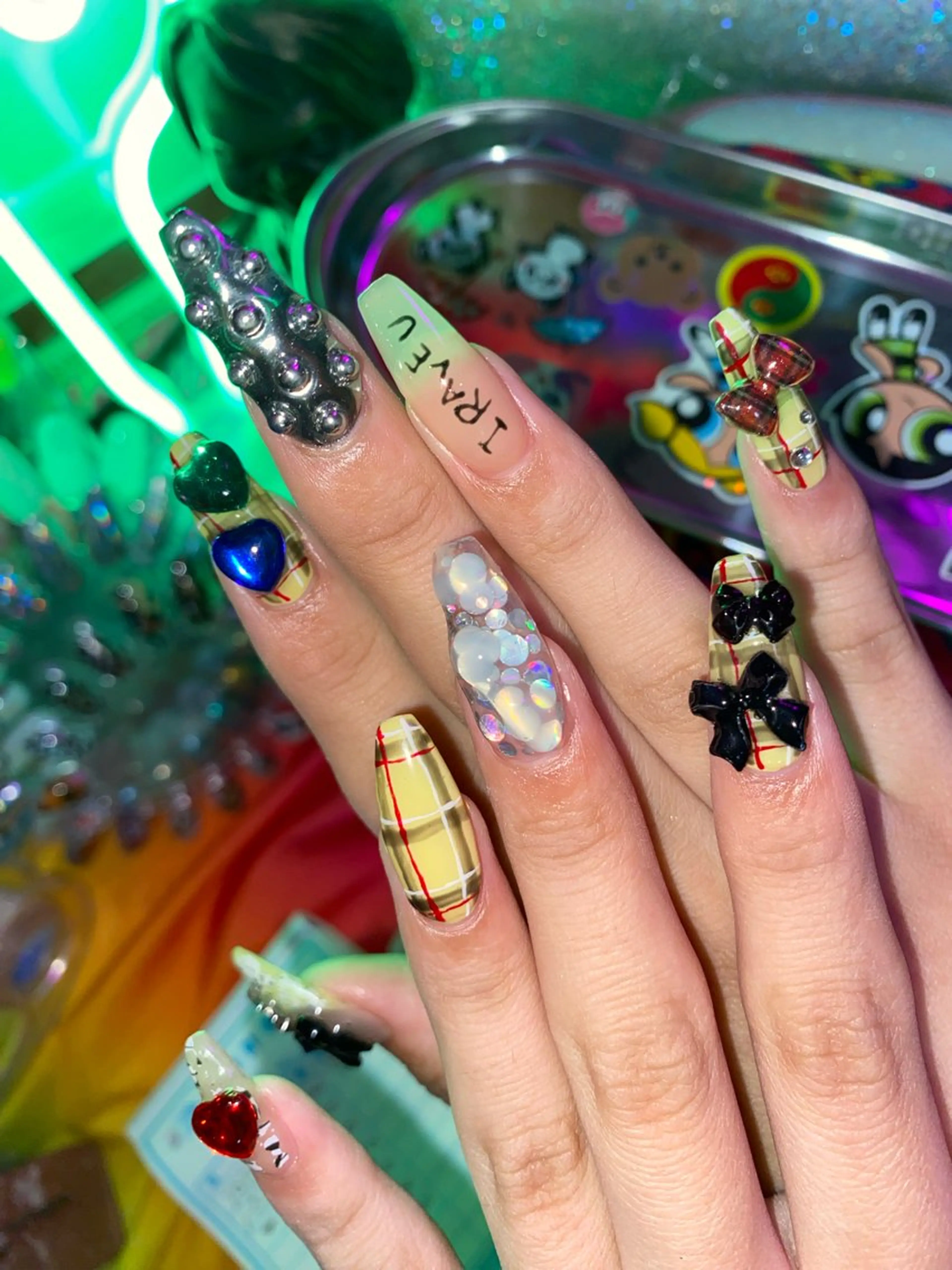 ネイル 福の爪 🍒福山千晴のネイルデザイン