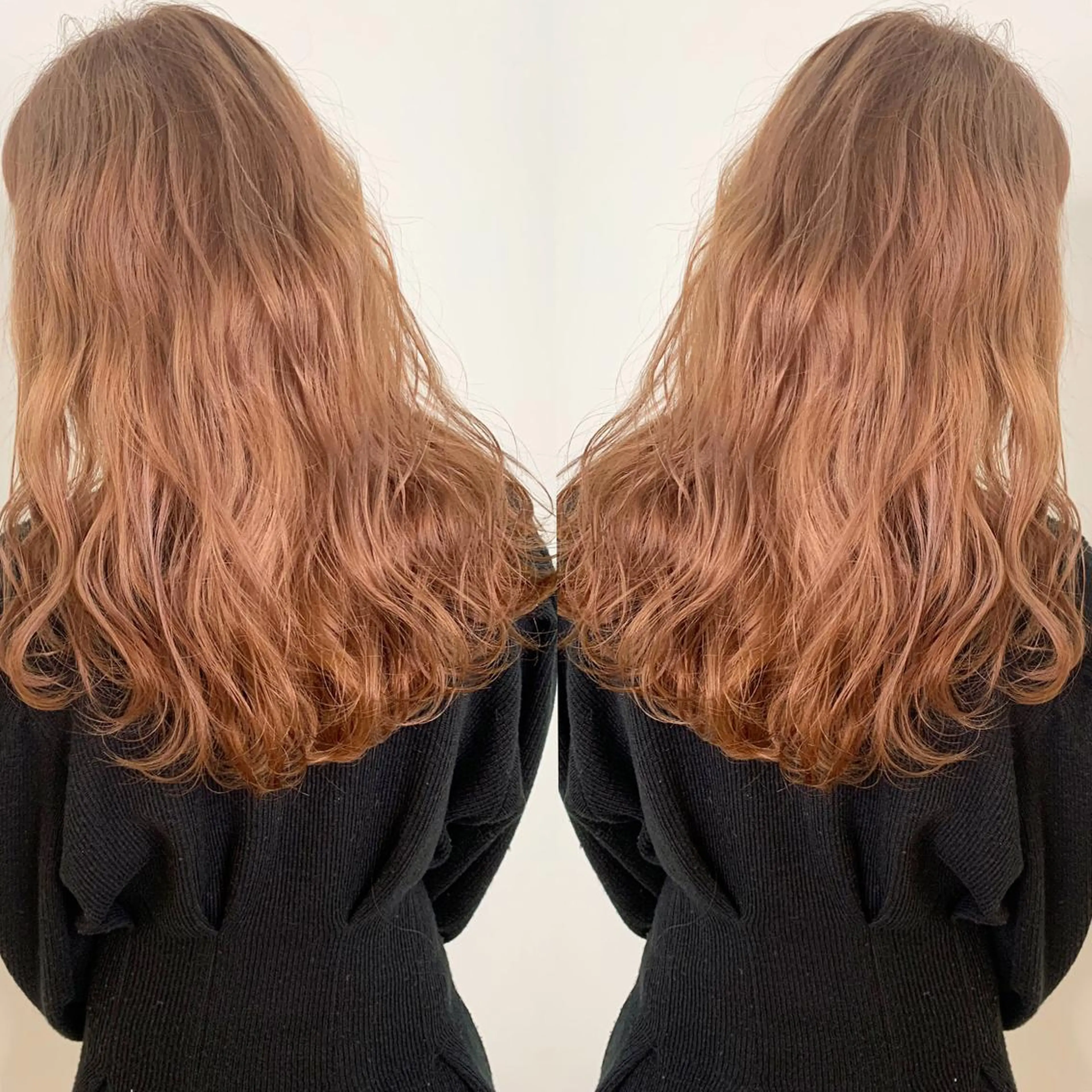 カラー ベージュカラー ピンクカラー ピンクベージュ ✨艶ブリーチカラー ✨四ノ宮裕己のヘアスタイル