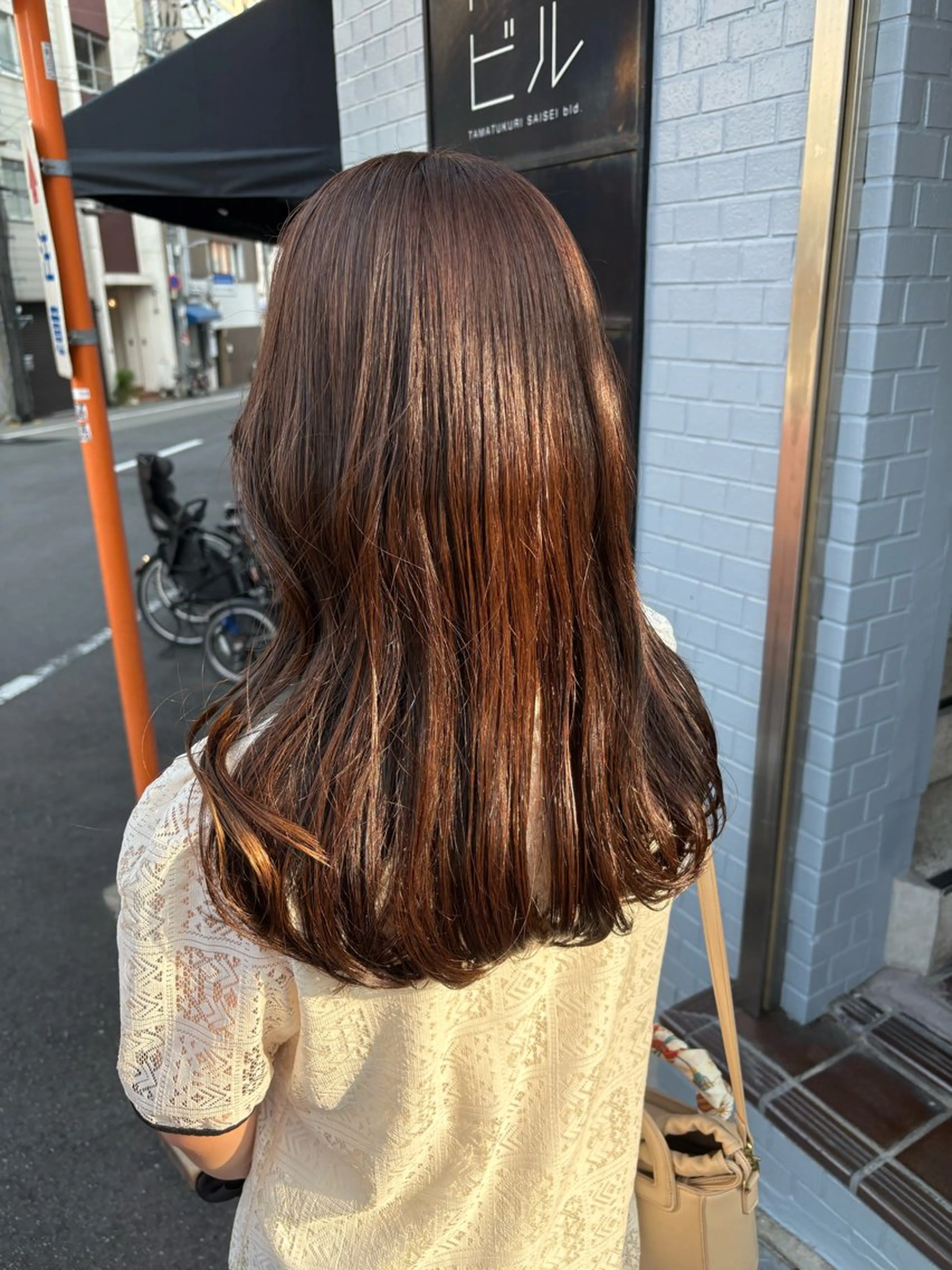 ロング ヘアカラー トリートメント °ʚ ふじくら なつみɞ°のヘアスタイル