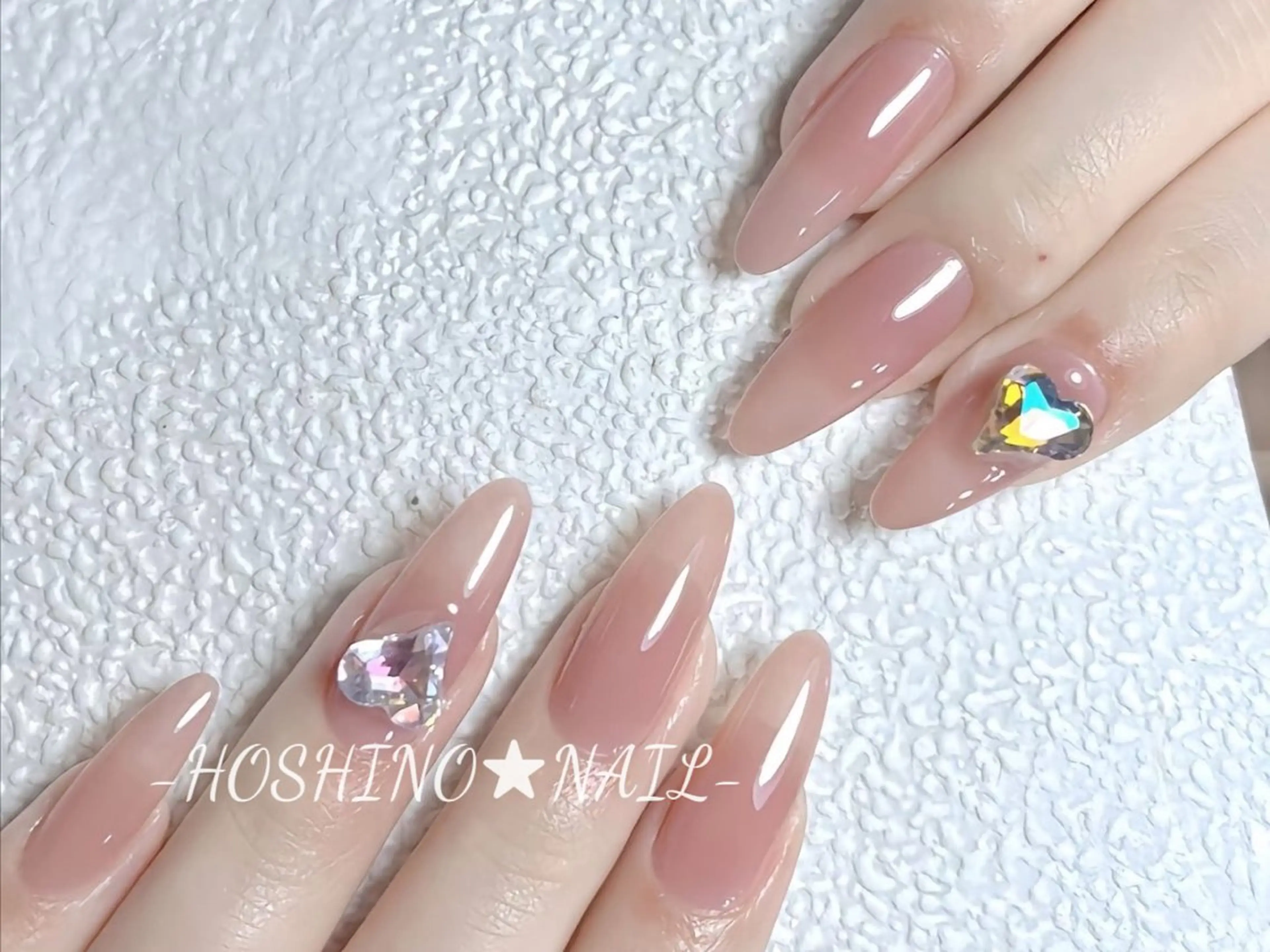 ネイル オーロラネイル チークネイル ドット フットネイル フレンチネイル ハンドネイル ★HOSHINO NAIL★新宿店のネイルデザイン