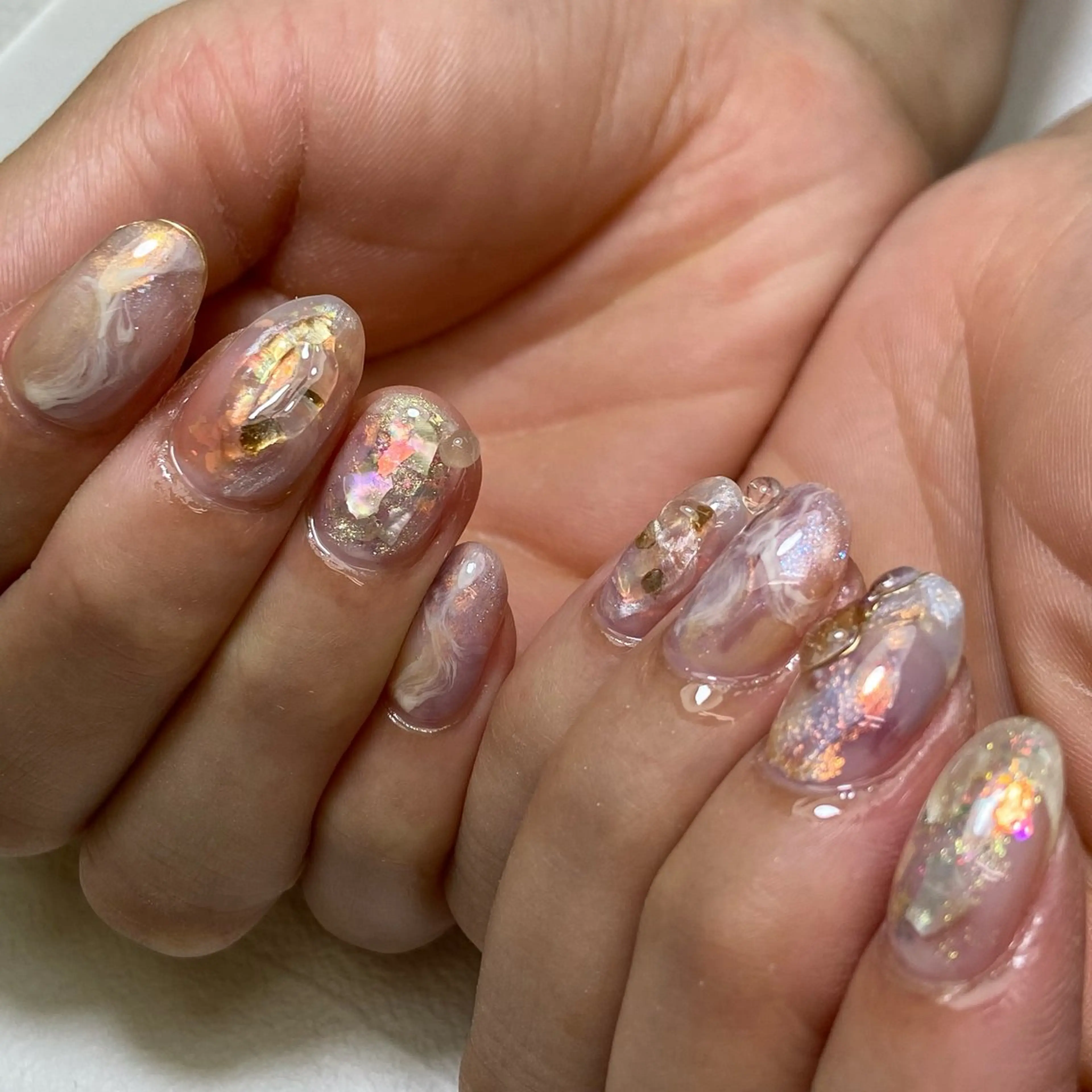 ネイル ハンドネイル nail salon Lumièreのネイルデザイン